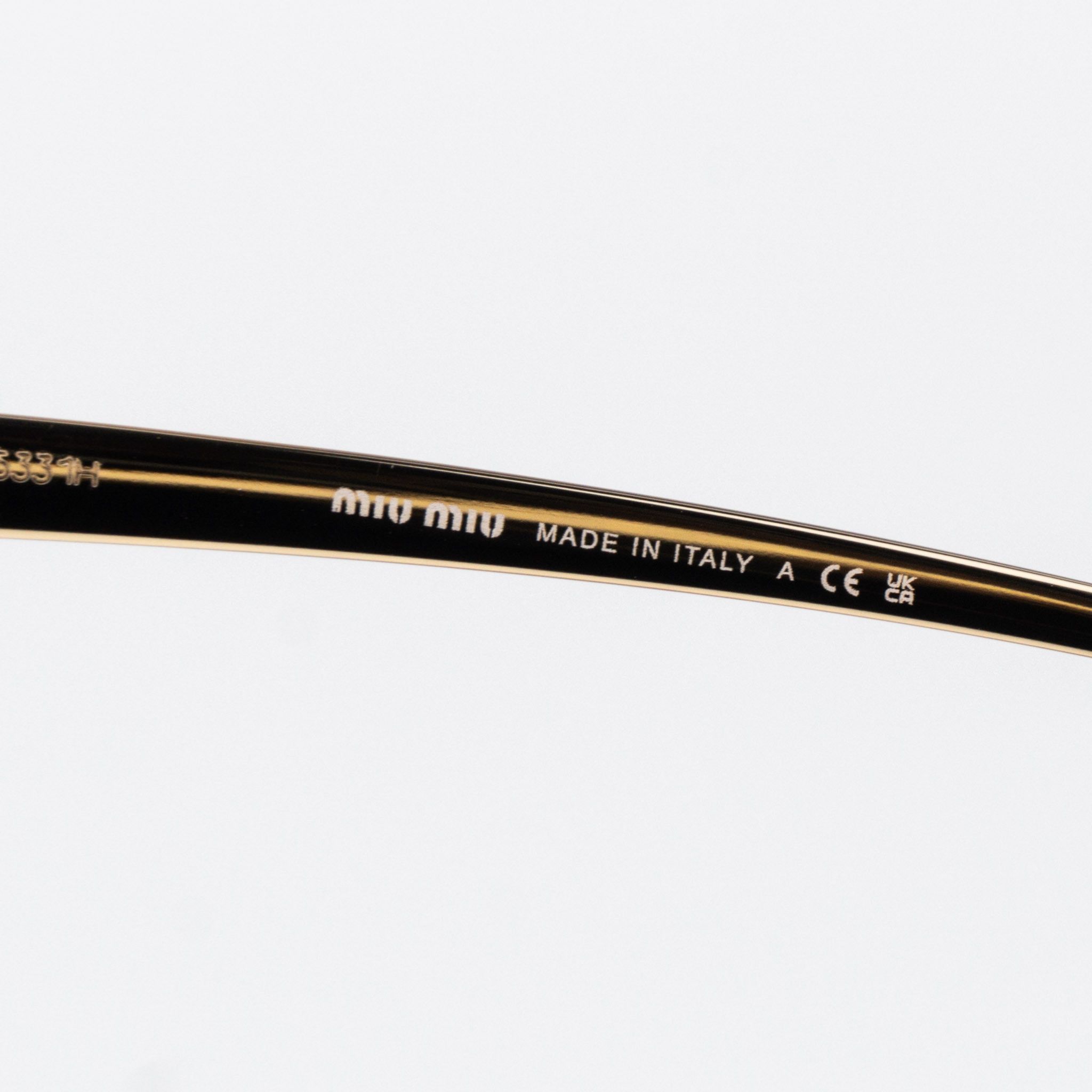 Miu Miu Miu Miu Women Sunglasses Square MUA57S 5AK20S NEW AUTHENTIC Size ONE SIZE - 8 Thumbnail