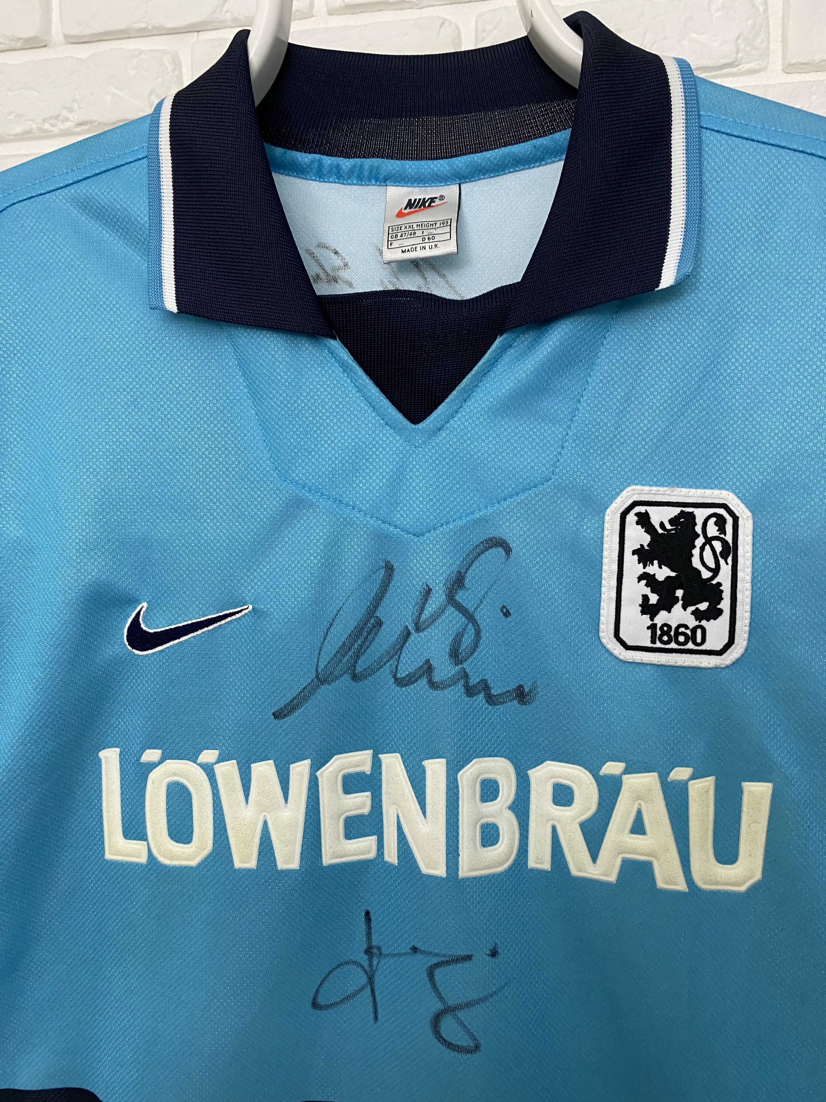 Nike × Soccer Jersey × Vintage TSV 1860 Munich Lowenbrau