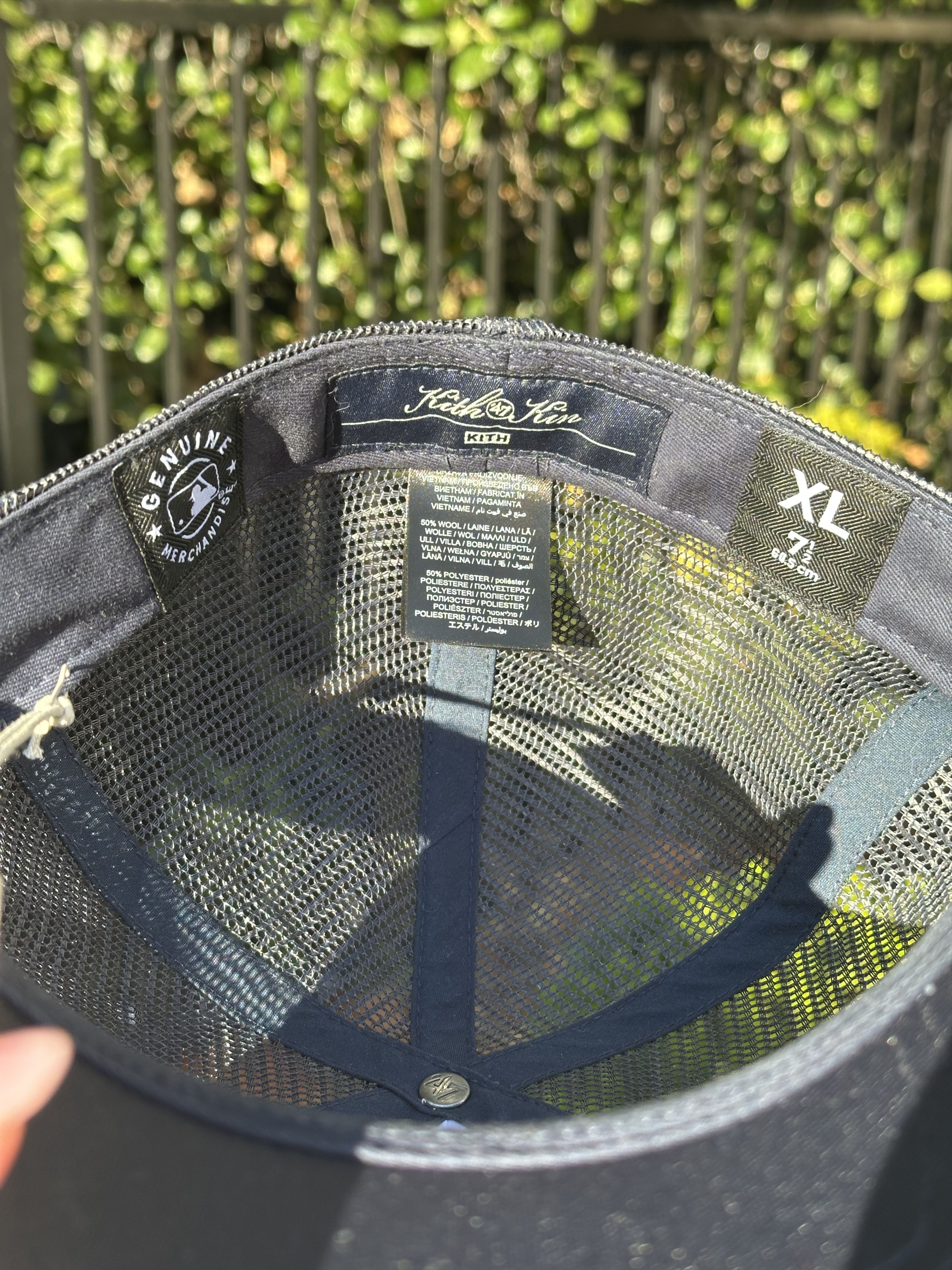 47 Brand × Kith Kith X '47 Yankees LS Trucker Hat - XL (7 3/8 - 7 5/8) Size ONE SIZE - 8 Thumbnail