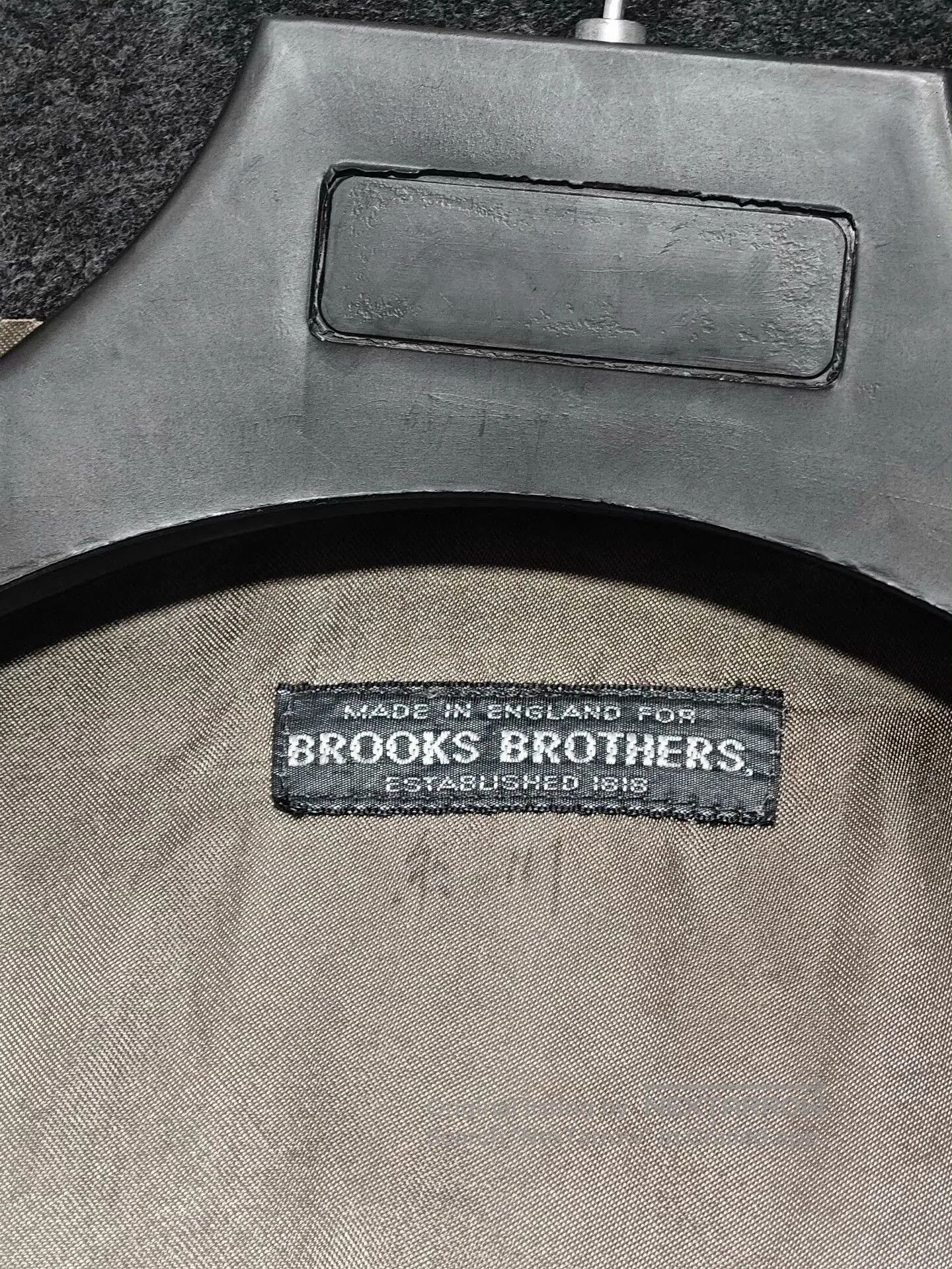 Brooks Brothers Brooks Brothers Wool Blend Overcoat. Size US M / EU 48-50 / 2 - 7 Thumbnail