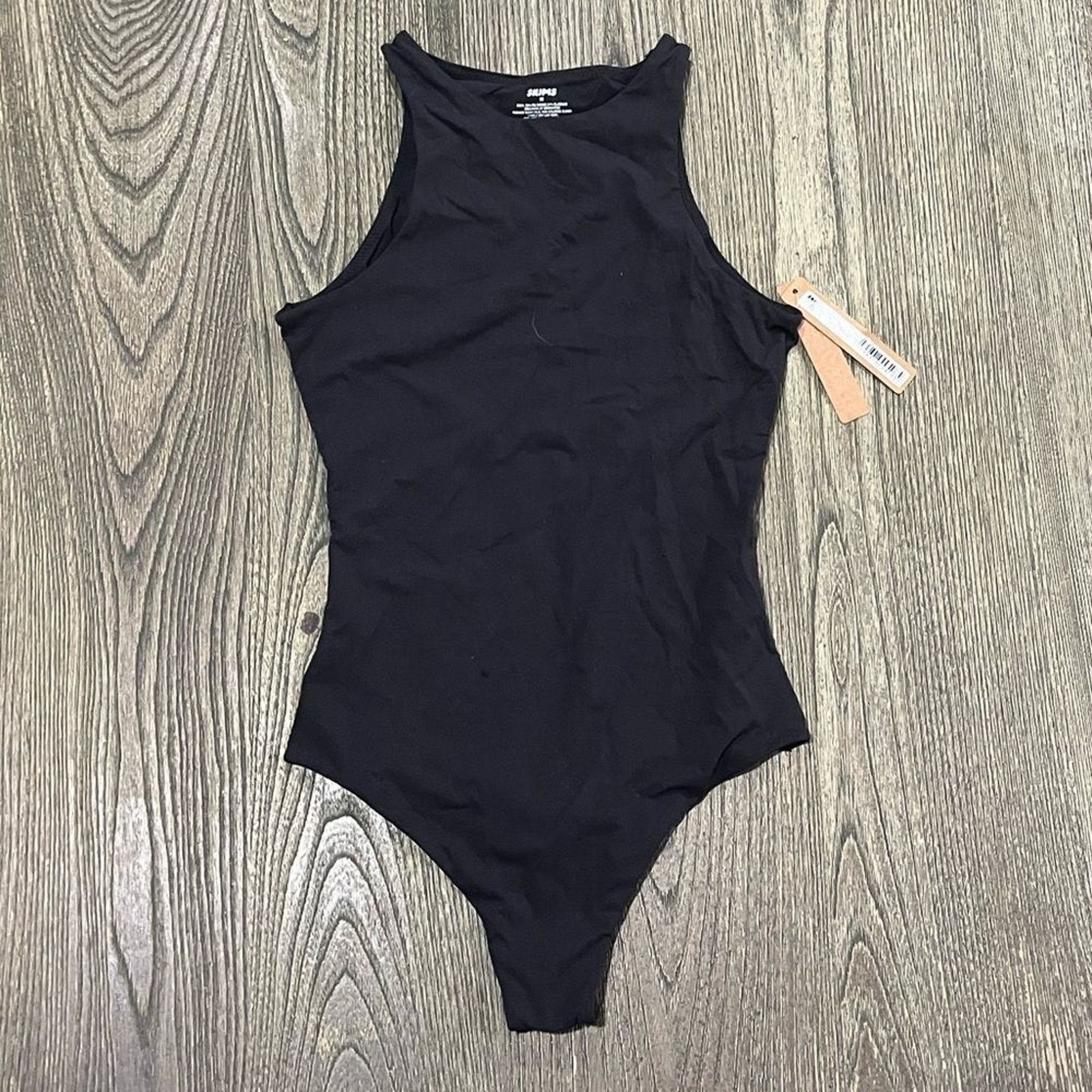 SKIMS NWT Skims Fits Everybody High Neck Bodysuit Sleeveless Sz XS Size XS / US 0-2 / IT 36-38 - 1 Thumbnail