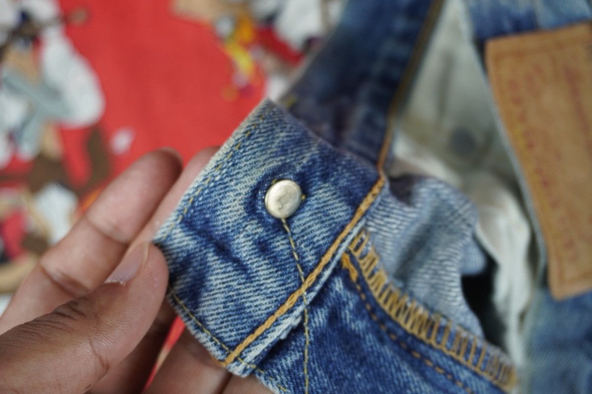 Levi's Vintage Clothing VTG Levi's 502 Big E JAPAN Made Painted Splash Distressed Size US 32 / EU 48 - 13 Thumbnail