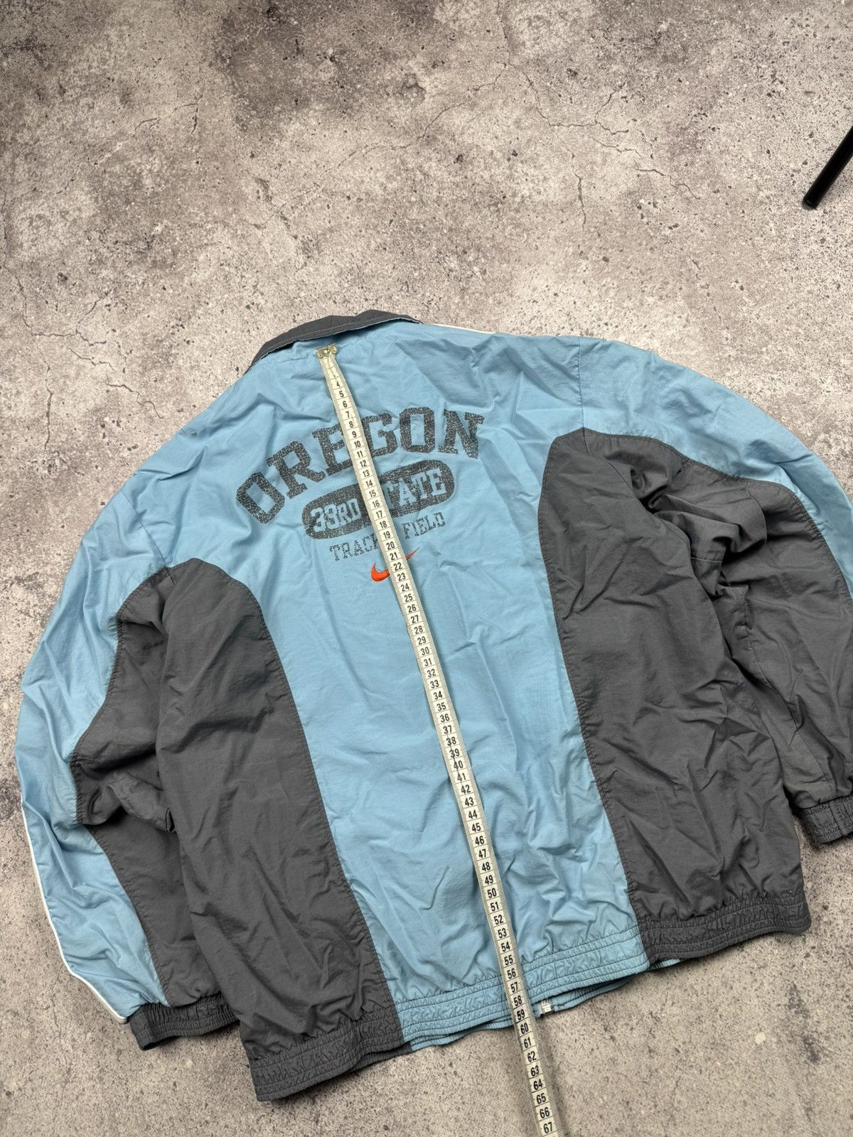 Nike Vintage 90s Nike Oregon Nylon Y2K Track Jacket Baggy Bomber Size US S / EU 44-46 / 1 - 7 Thumbnail