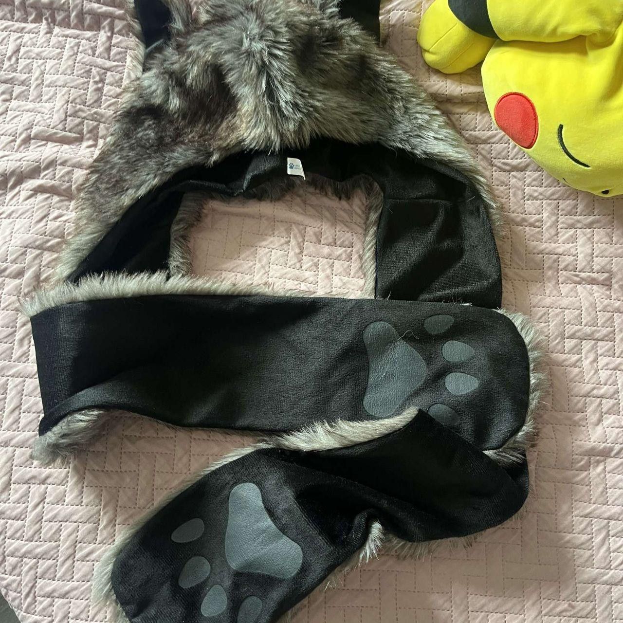 Other Y2k Fluffy Winter Plush Cat Hat-Gloves Size ONE SIZE - 2 Thumbnail