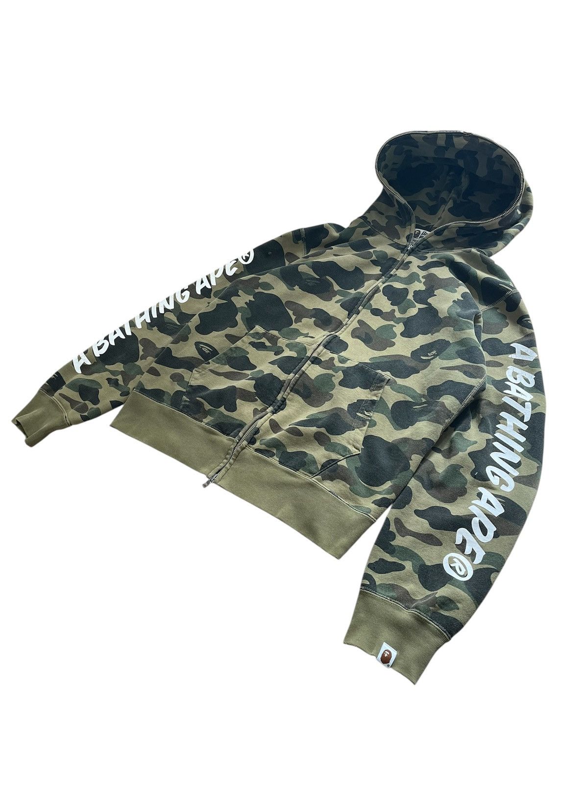 Bape Camo bape zip hoodie streetwear y2k swag rare designer Size US L / EU 52-54 / 3 - 3 Thumbnail