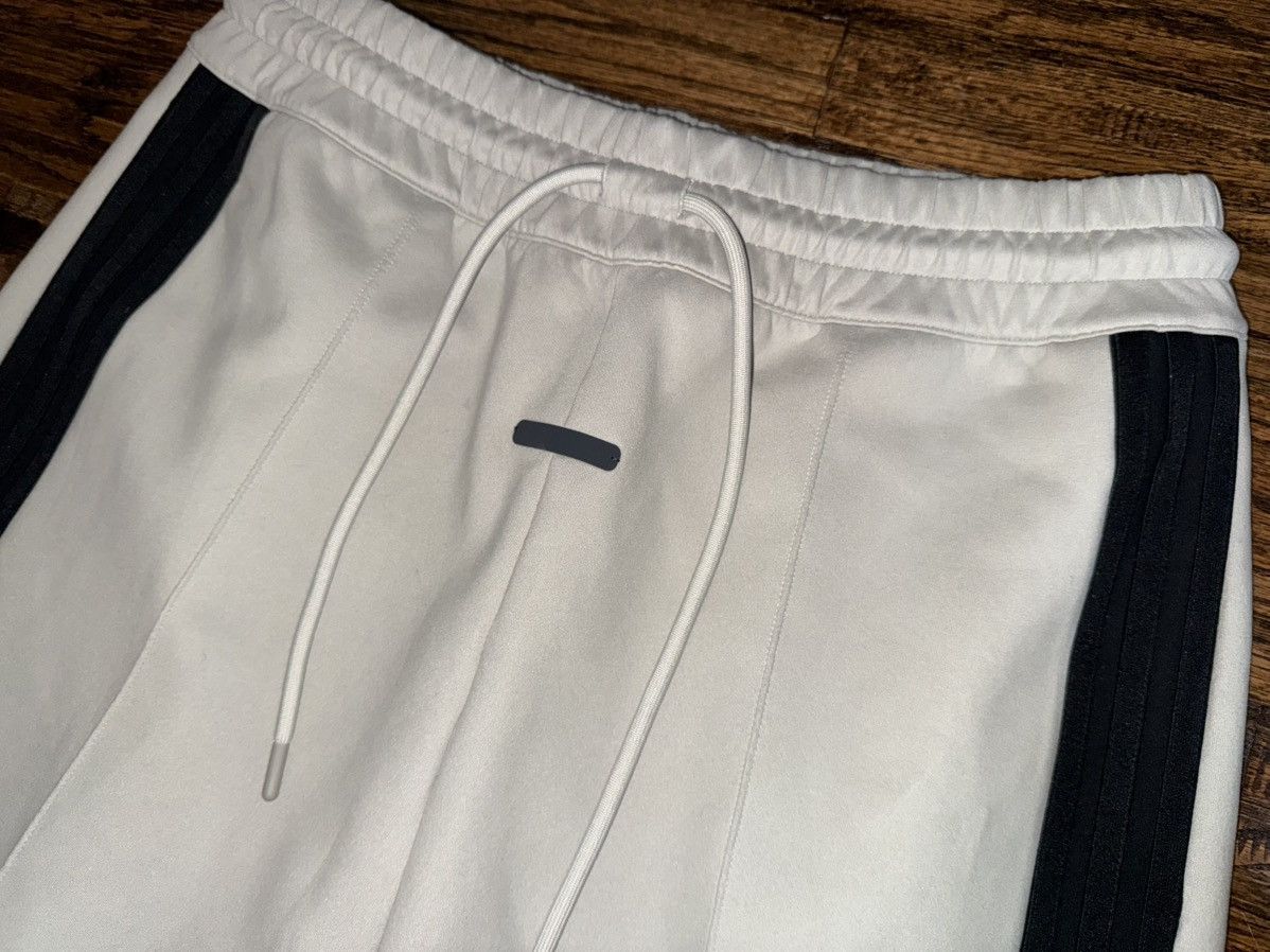 Fear Of God Athletics X Adidas Gray Striped Sweatpants Sz L