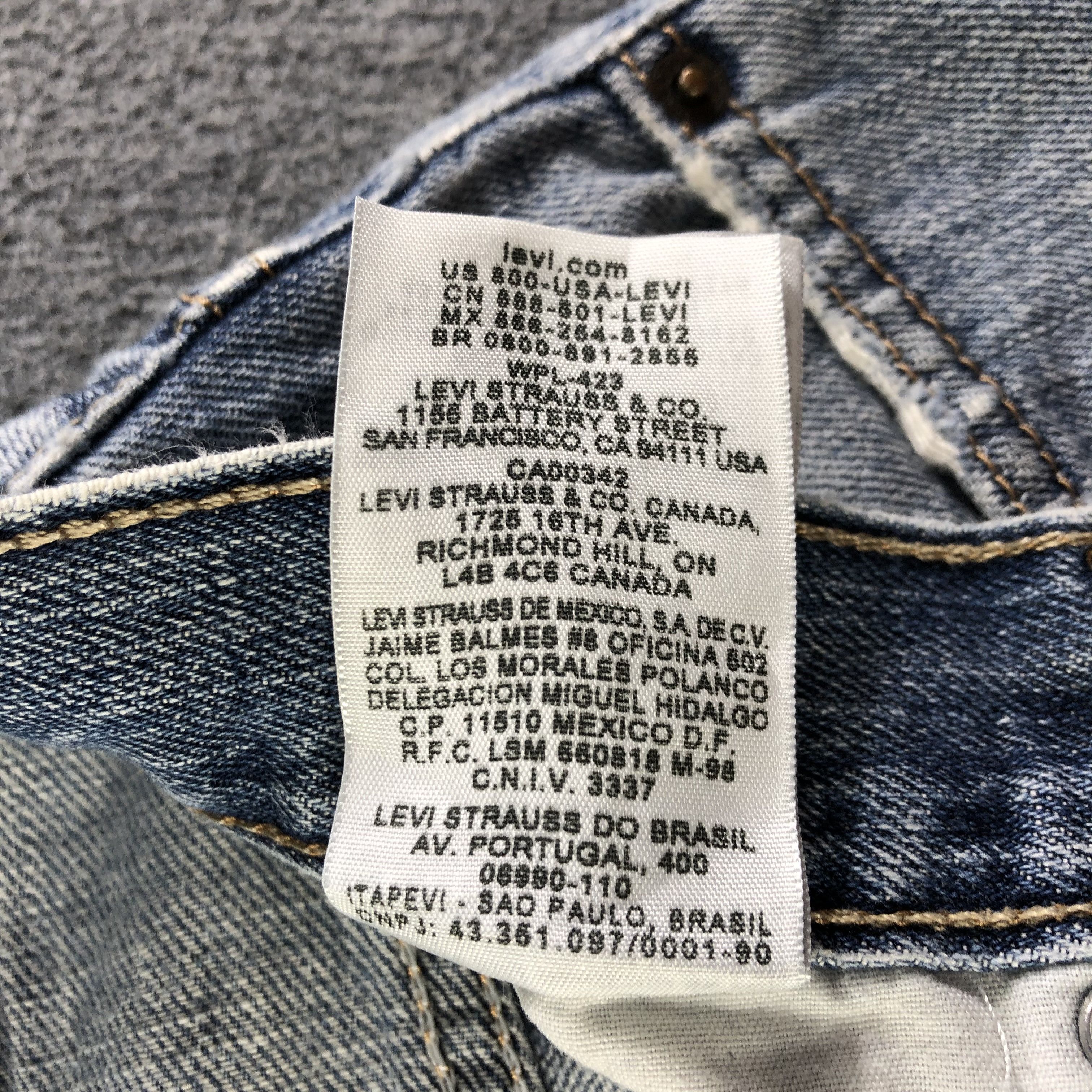 Levi's Vintage Levis 559 Jeans-J3716 Size US 38 / EU 54 - 12 Thumbnail