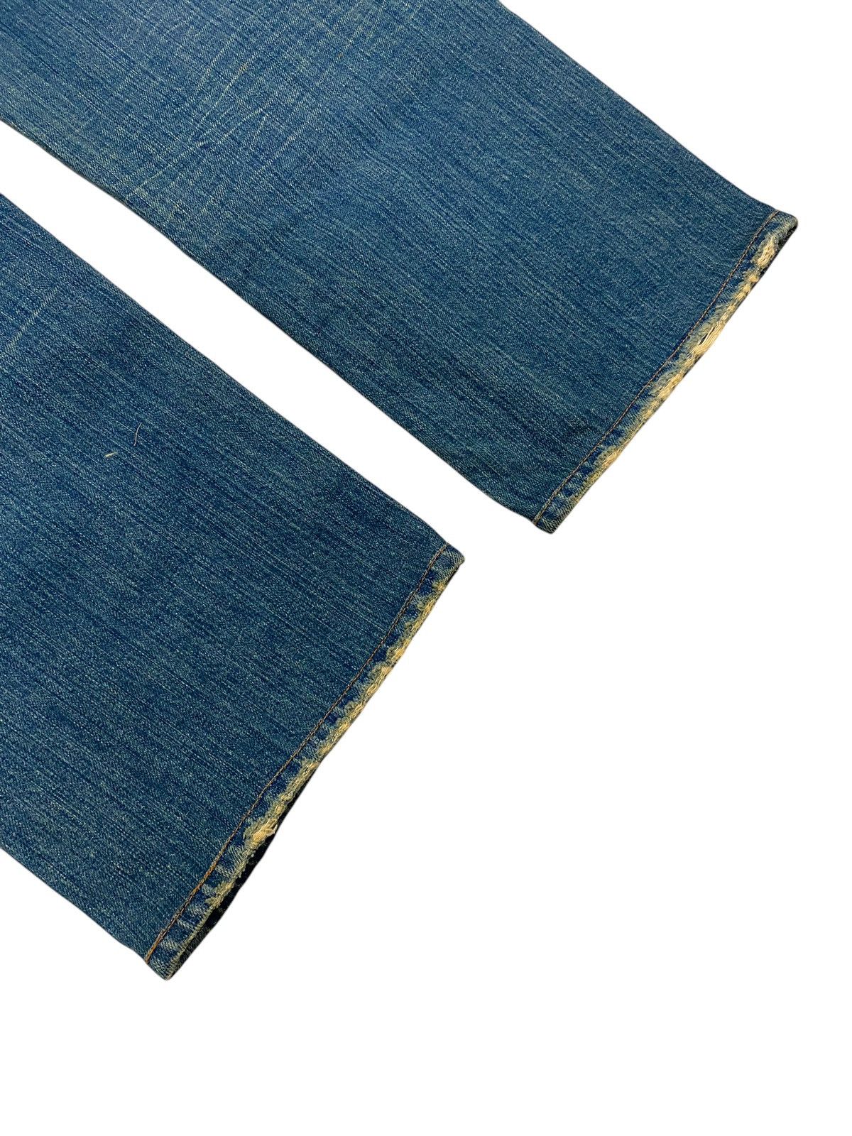 Howe Vintage Howe Tailored Denim Low Rise Straight Jeans Grunge Size US 30 / EU 46 - 6 Thumbnail
