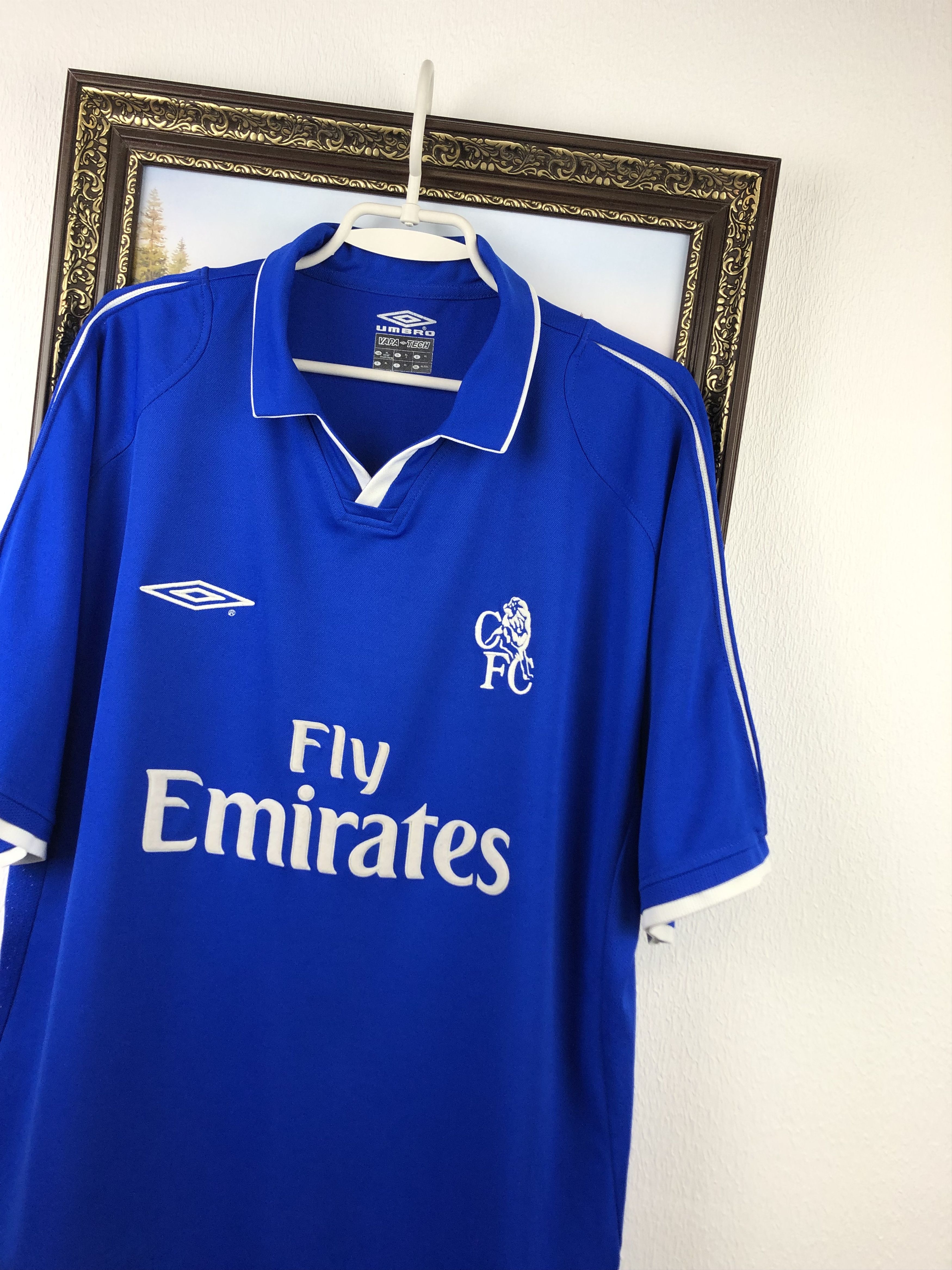 Vintage Chelsea Home football shirt 2001 Soccer Jersey Rare Umbro Size US XL / EU 56 / 4 - 4 Thumbnail