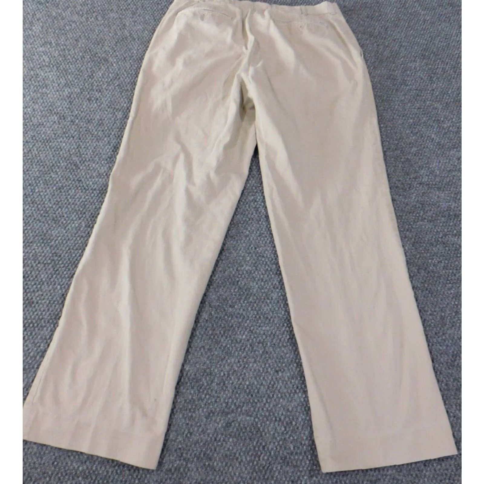 Southern Tide southern tide Pants 33x30 Mens Beige Chino Straight Golf Classic Workwear Regular Inseam 30 Front Flat Front Button Pockets Beige Mens Pants Size US 33 - 6 Thumbnail