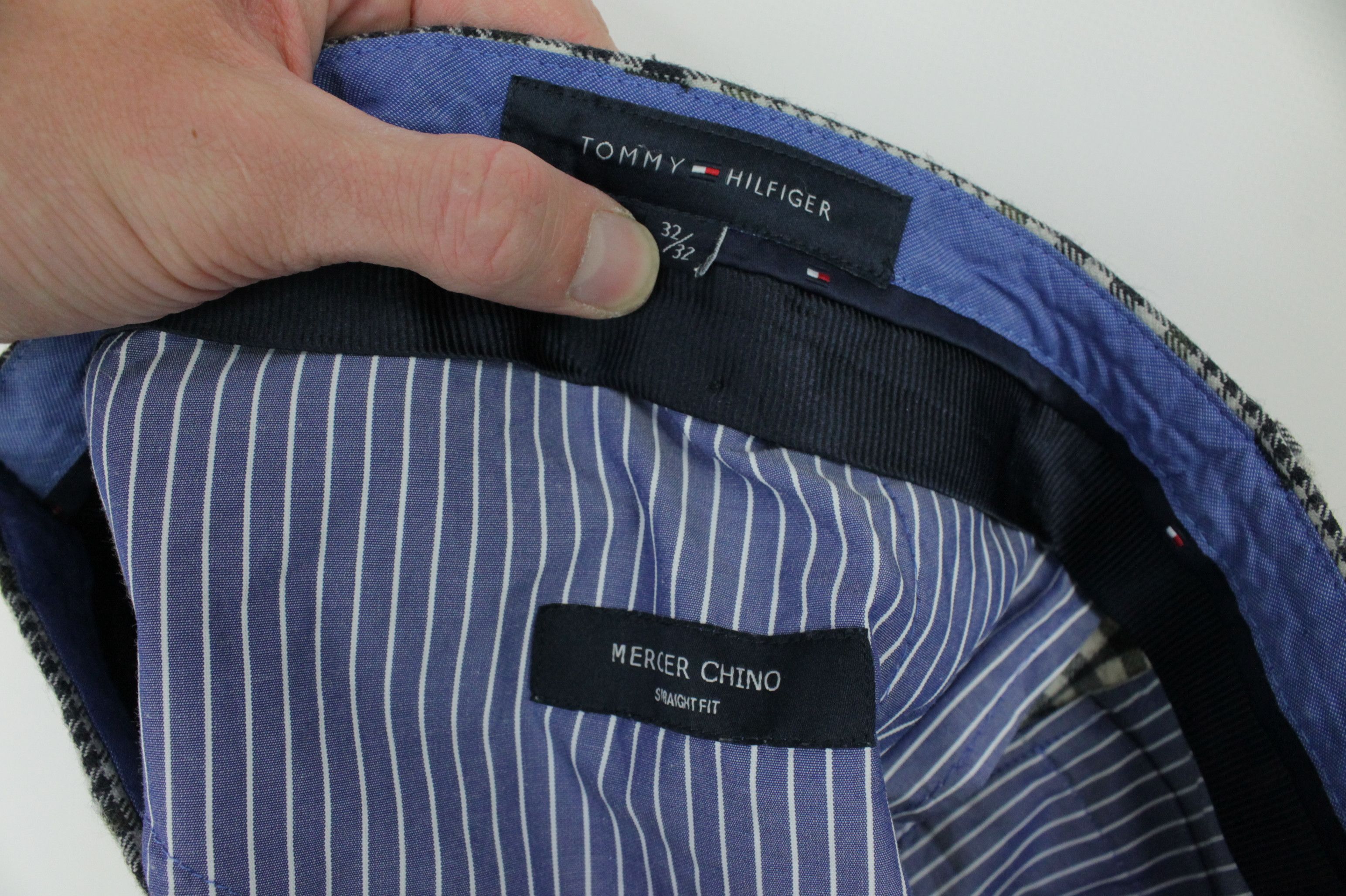 Tommy Hilfiger Tommy Hilfiger Mercer Chino Check Wool Casual Pants Size US 32 / EU 48 - 6 Thumbnail