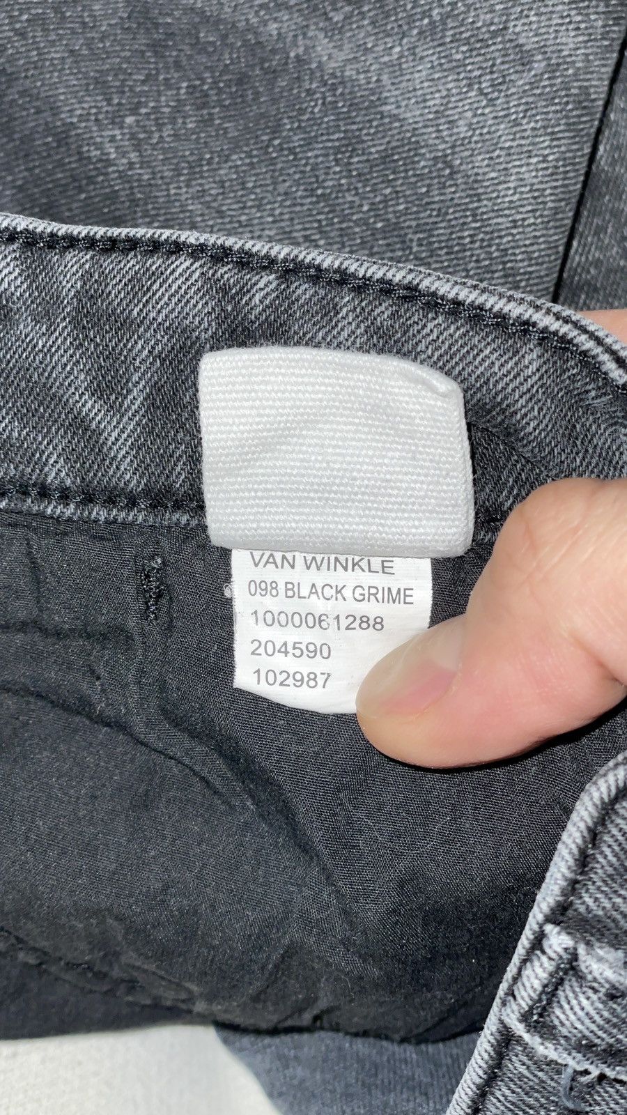Ksubi van winkle black grime slim denim Size US 32 / EU 48 - 8 Thumbnail