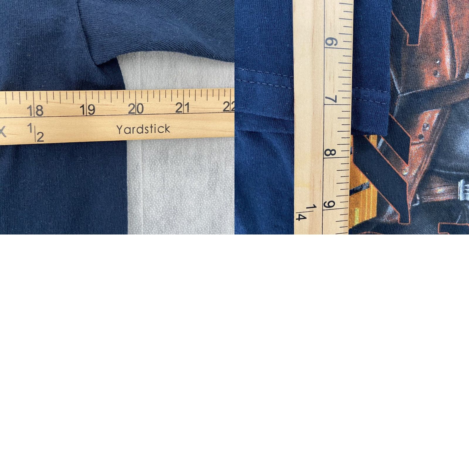Vintage Guardians Of The Galaxy Star-Lord T-Shirt Men L Navy Blue Crew Neck Short Sleeve Slim Fit Size L Size US L / EU 52-54 / 3 - 8 Thumbnail