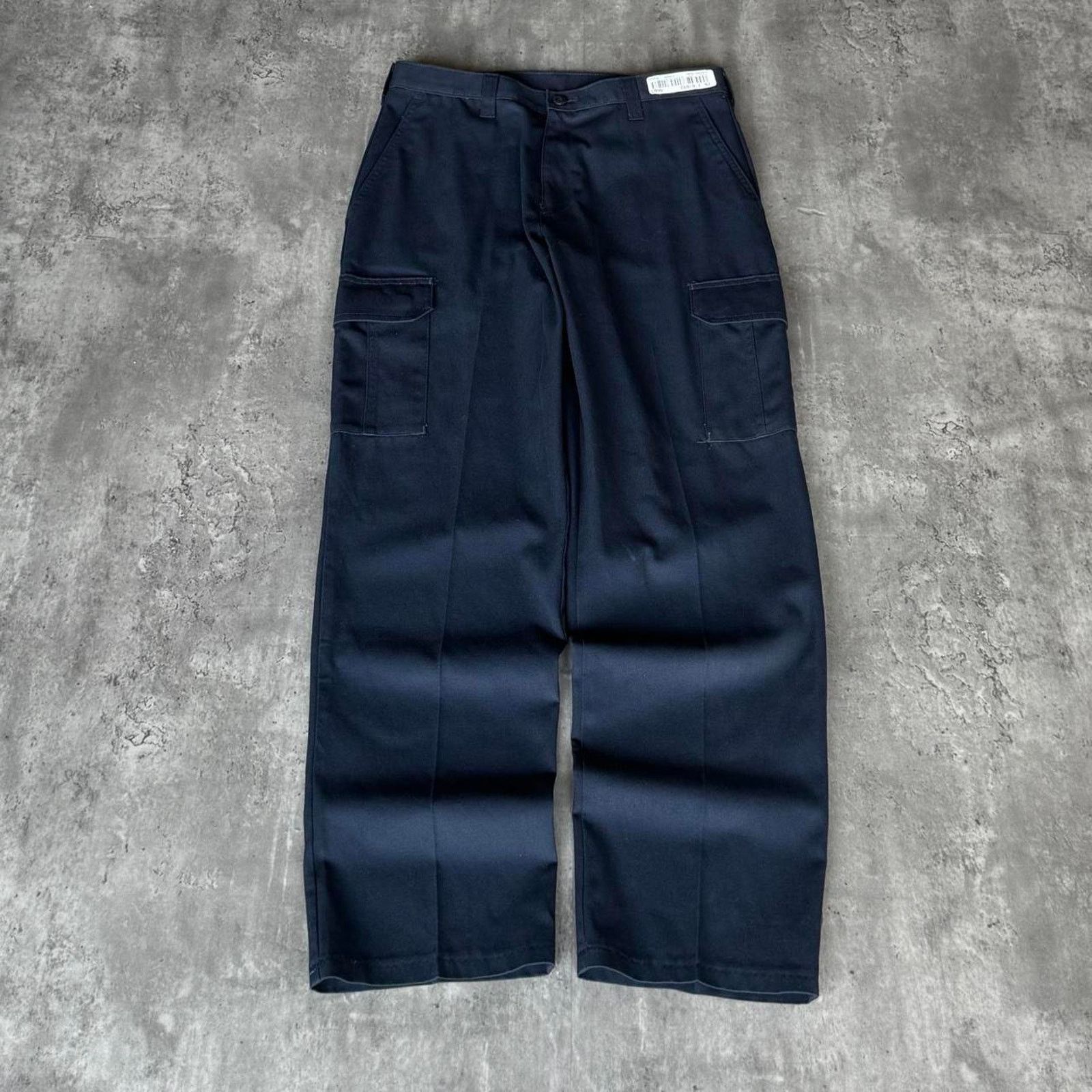 Japanese Brand × Vintage Vintage Navy Blue Y2K Cargo Utility Technical Workwear Pants Size US 32 / EU 48 - 1 Thumbnail