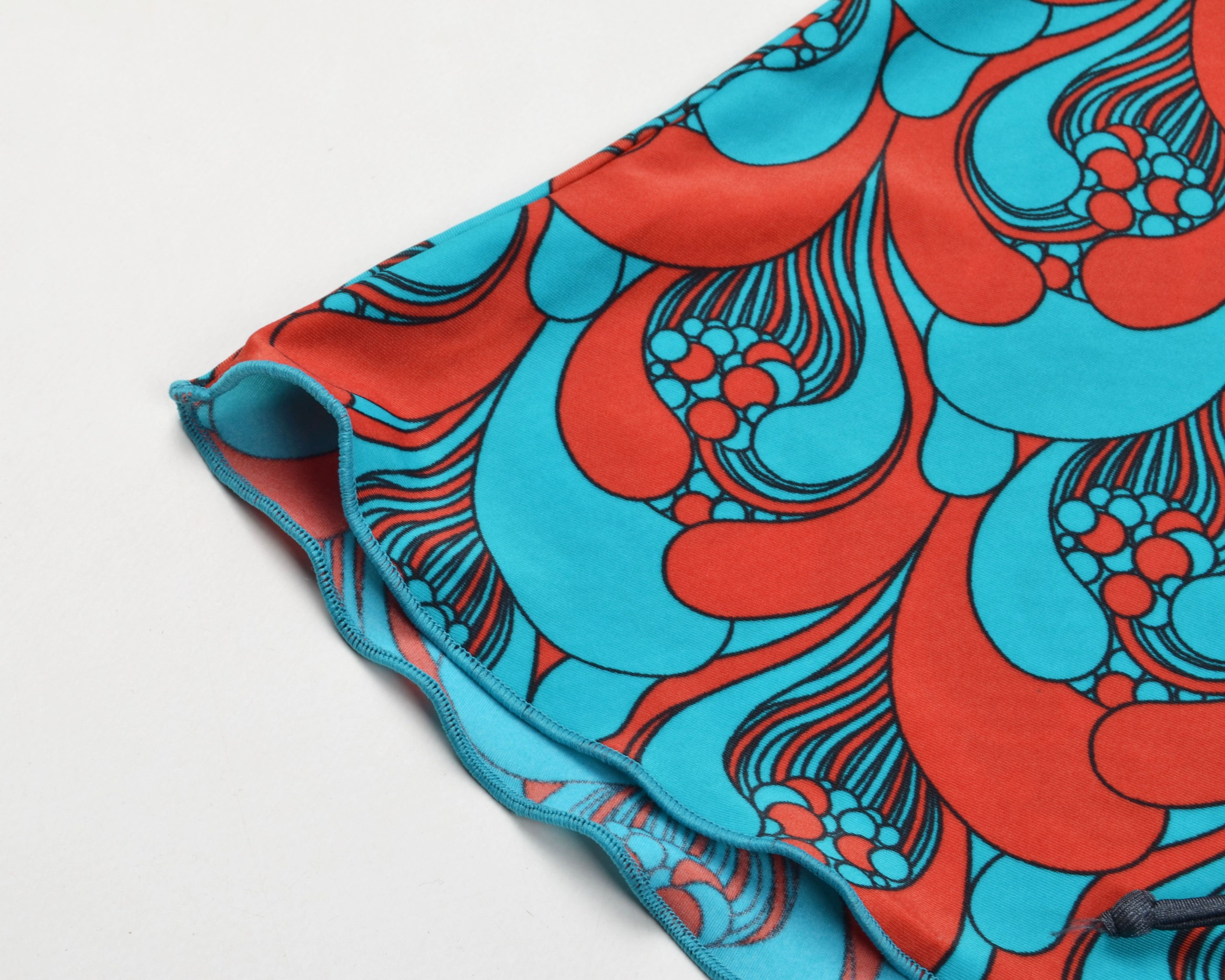 Designer × Vintage Nolita North Little Italy Y2K Psychedelic Halter Top Size M / US 6-8 / IT 42-44 - 6 Thumbnail
