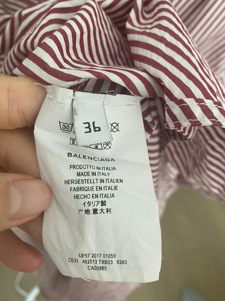 Balenciaga Balenciaga size 36 Ribbon Shirt 2501-Nextarrow Size US M / EU 48-50 / 2 - 5 Thumbnail