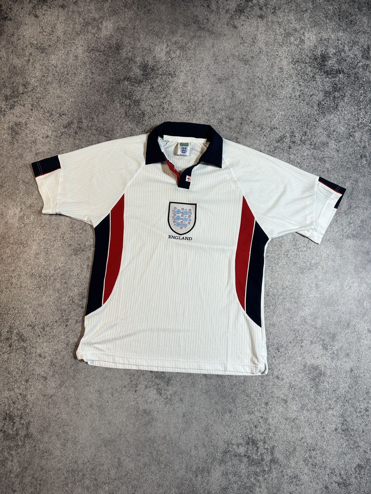 Vintage Vintage England Soccer Jersey Blokecore Style Rare Casual L Size US L / EU 52-54 / 3 - 2 Thumbnail