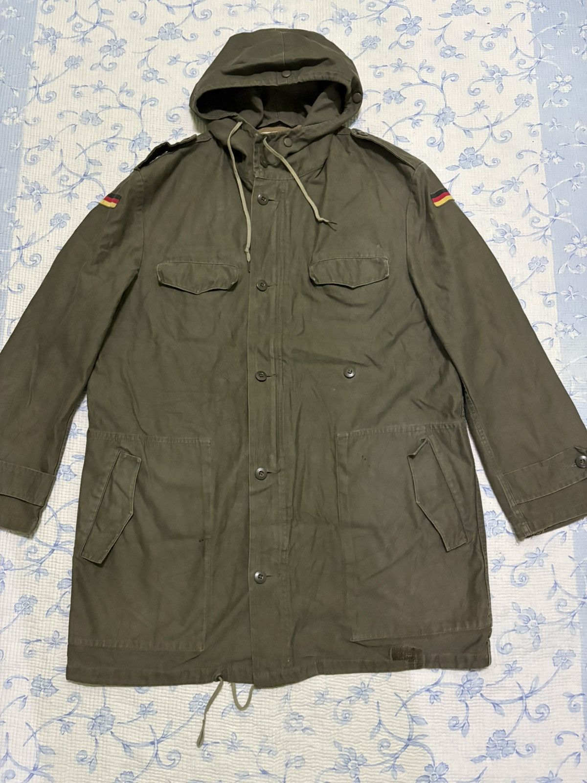 Avirex Germany Vintage Military Army Jacket Size US XL / EU 56 / 4 - 4 Thumbnail
