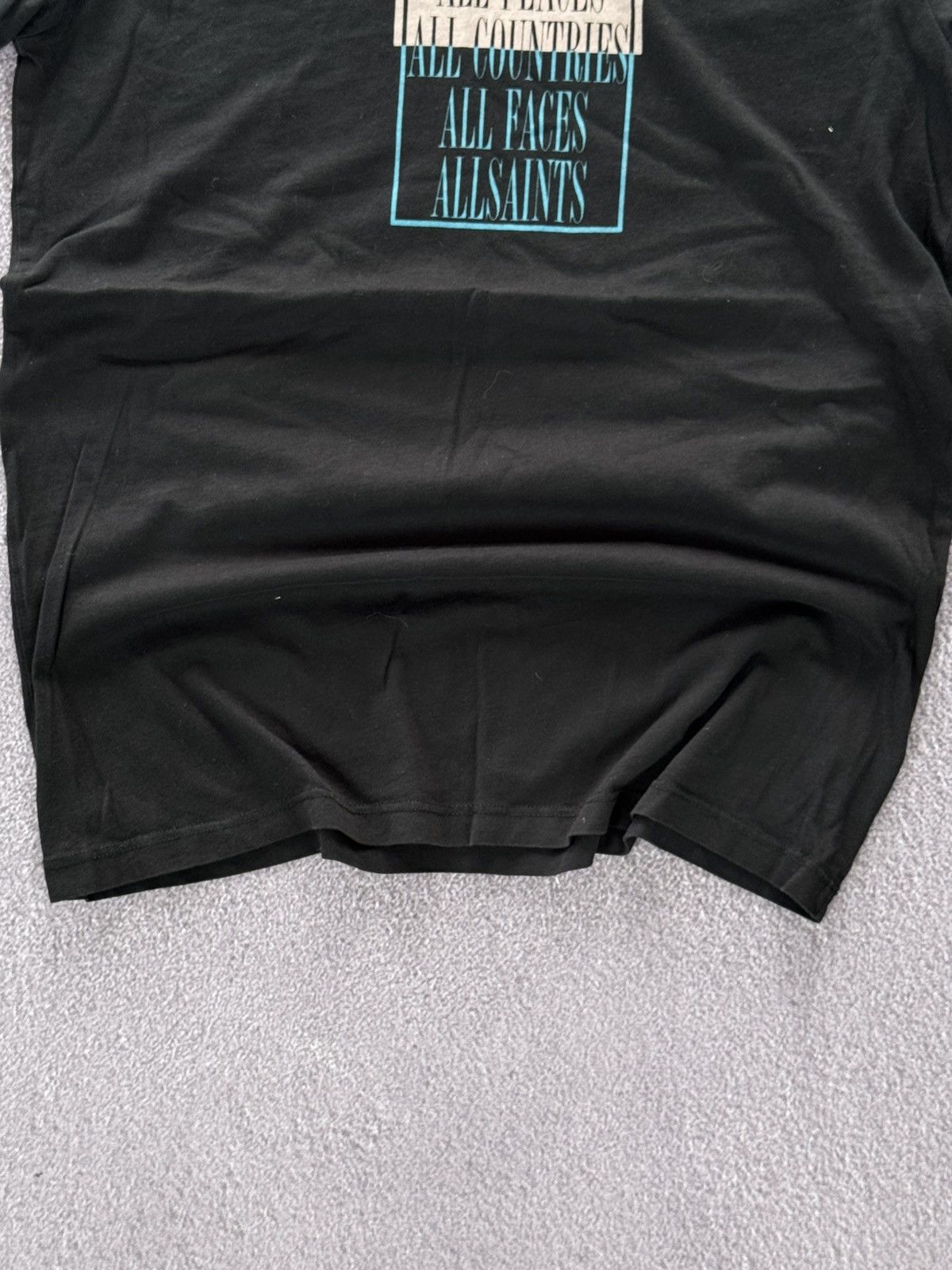 Allsaints Allsaints Avant Garde Big Logo T-Shirt Dress Size XS / US 0-2 / IT 36-38 - 3 Thumbnail