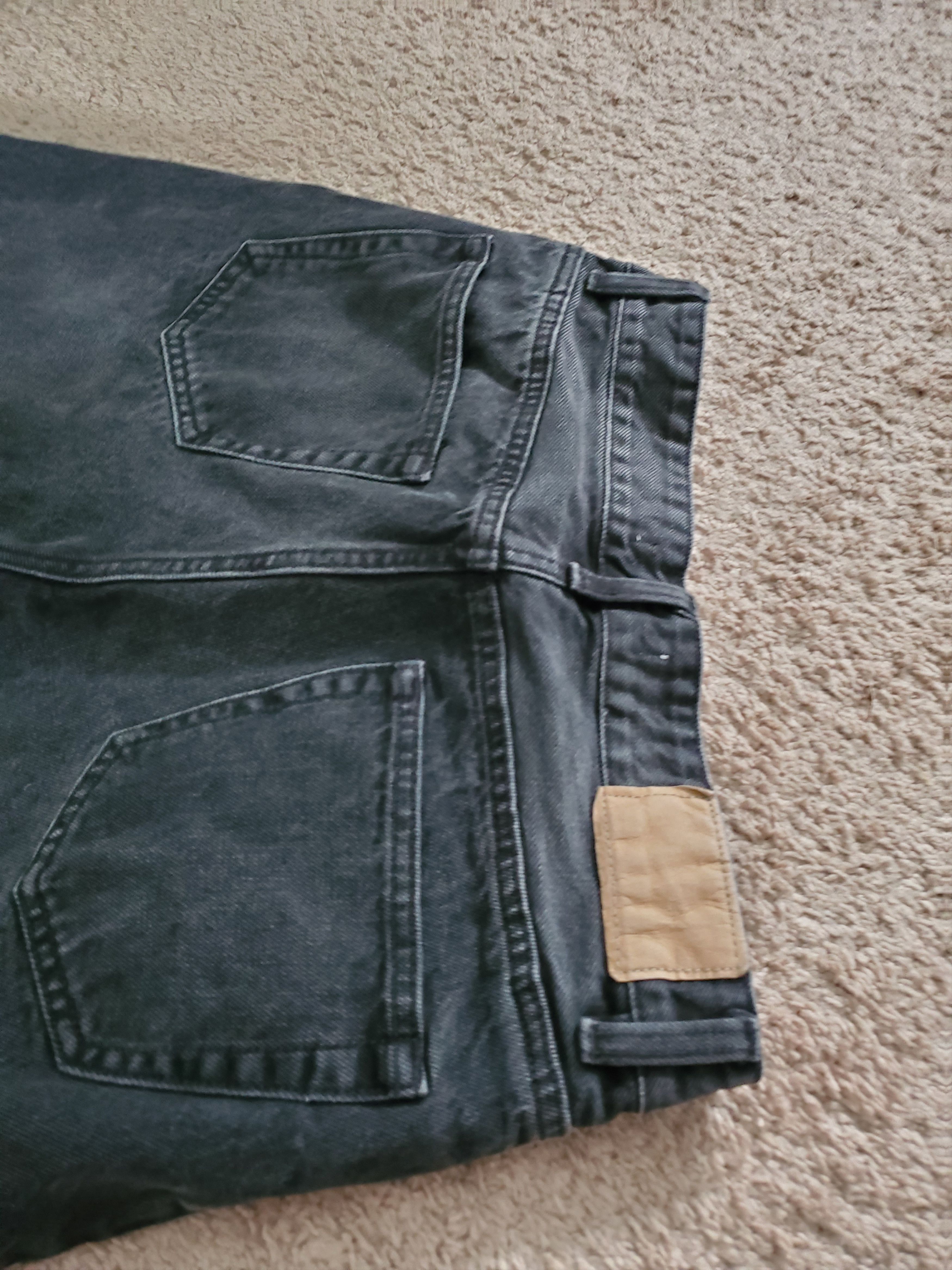 Zara Zara straight fit black jeans Size US 30 / EU 46 - 3 Thumbnail