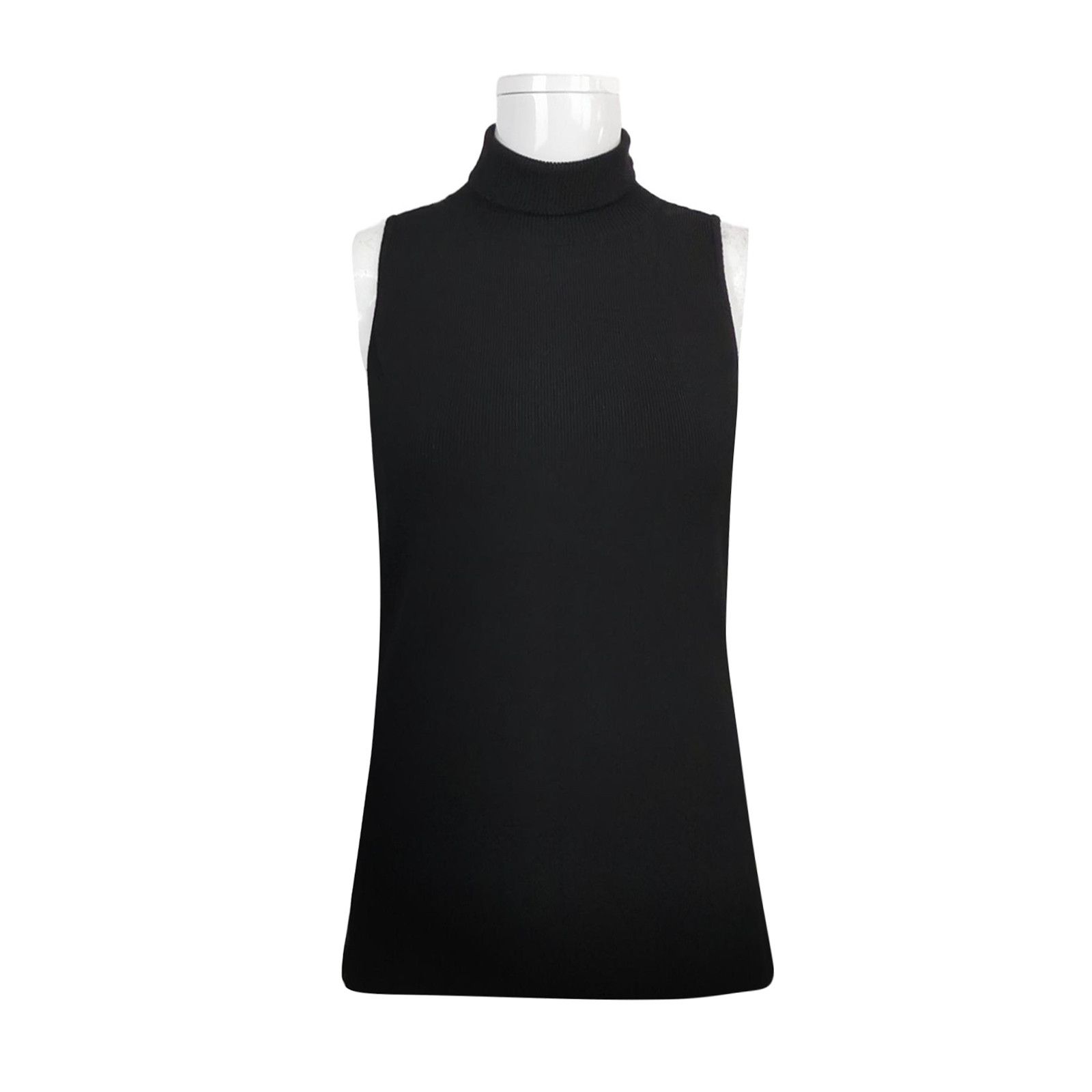 Gucci Gucci L Solid Logo High-Neck Sleeveless Knit Size L / US 10 / IT 46 - 1 Thumbnail