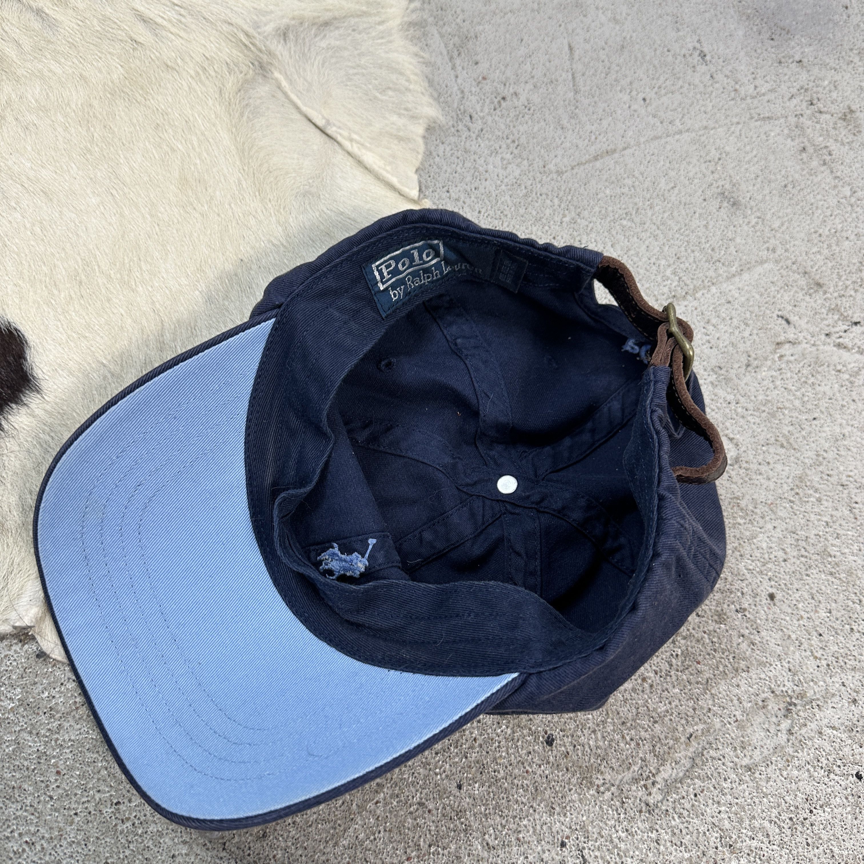 Polo Ralph Lauren × Vintage Vintage Streetwear Sportswear Y2K Polo Ralph Lauren Hat Size ONE SIZE - 4 Thumbnail