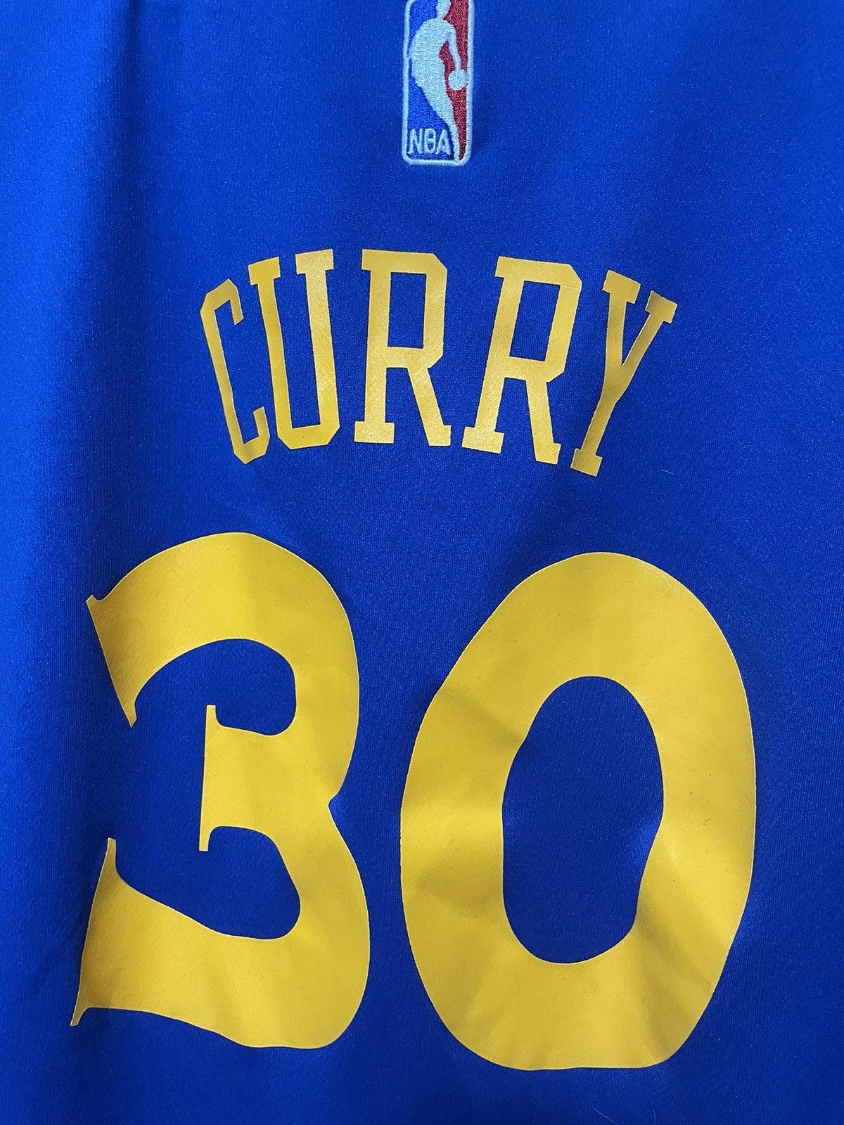 Adidas Vintage Adidas Golden State Warriors Curry #30 Jersey Size US L / EU 52-54 / 3 - 9 Thumbnail