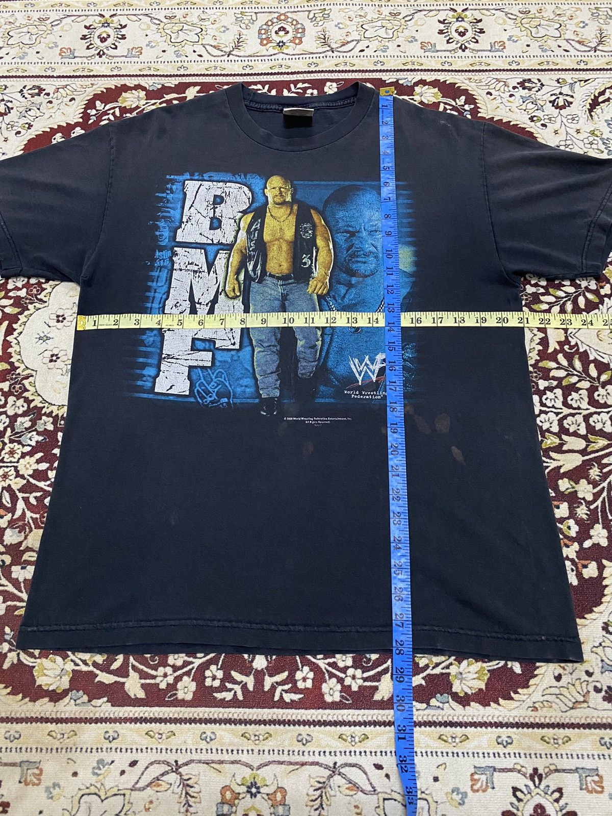 Vintage Vintage stone cold steve austin wrestling shirt Size US L / EU 52-54 / 3 - 12 Thumbnail
