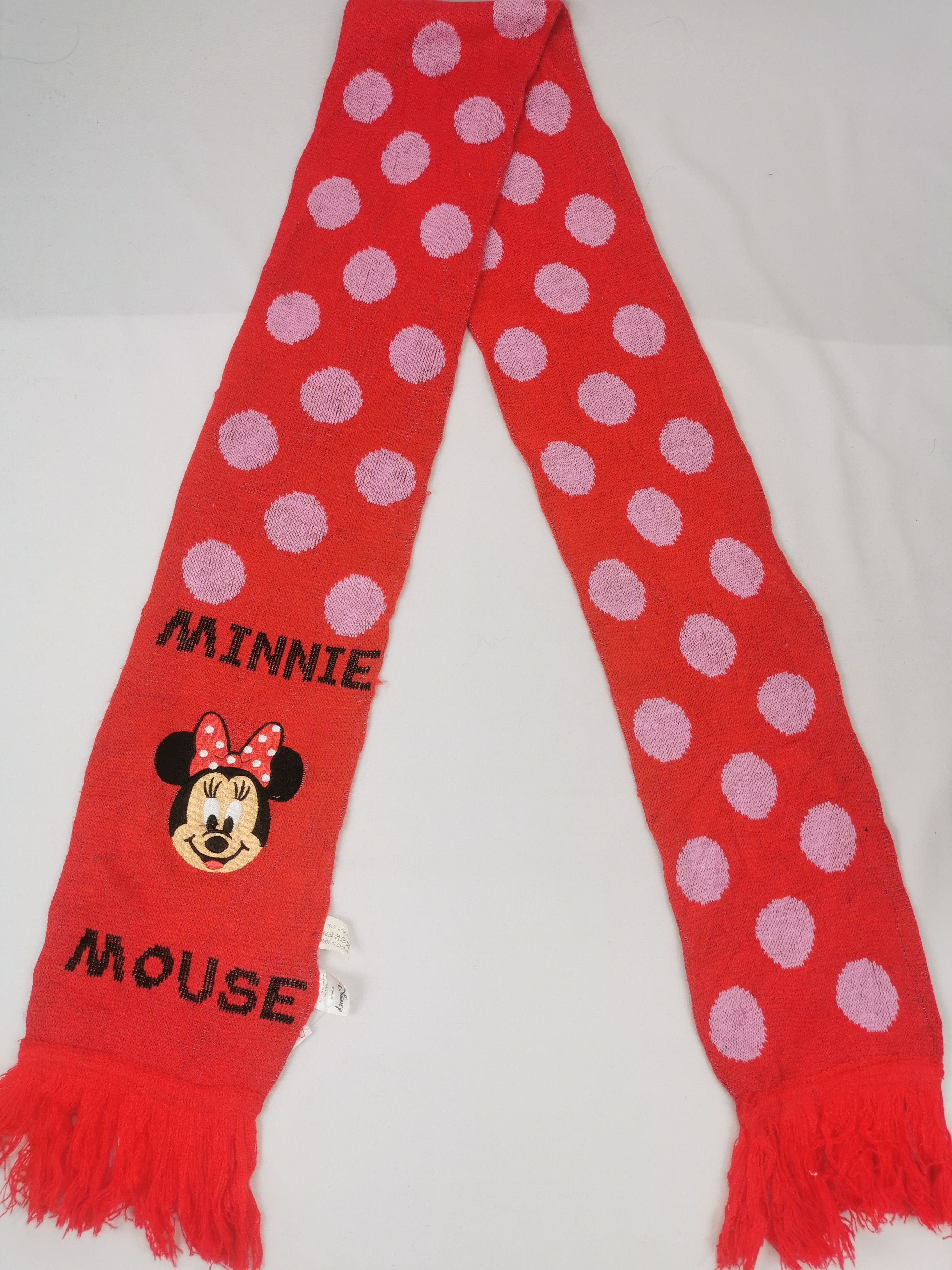 Disney Minnie mouse scarf muffler Size ONE SIZE - 2 Thumbnail