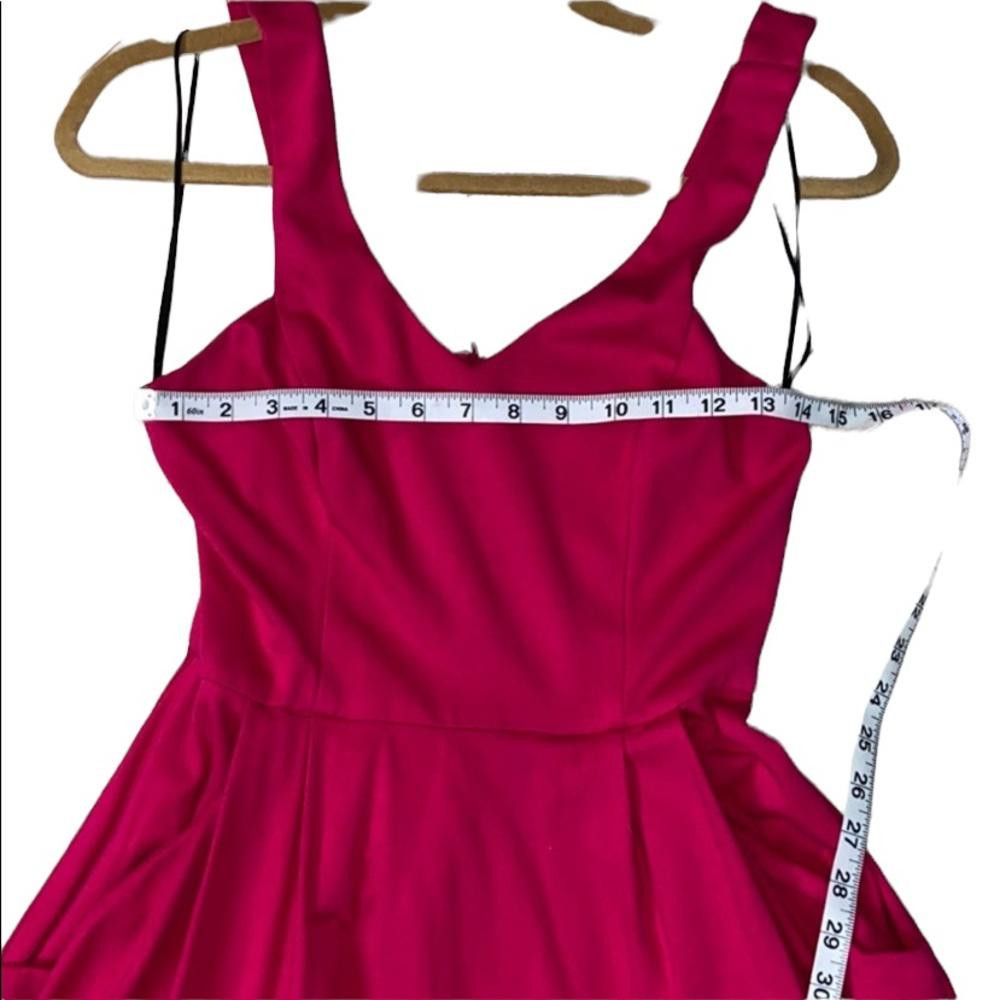 Designer ABS Allen Schwartz I Pink A-Line Flowy Dress Size S / US 4 / IT 40 - 6 Thumbnail