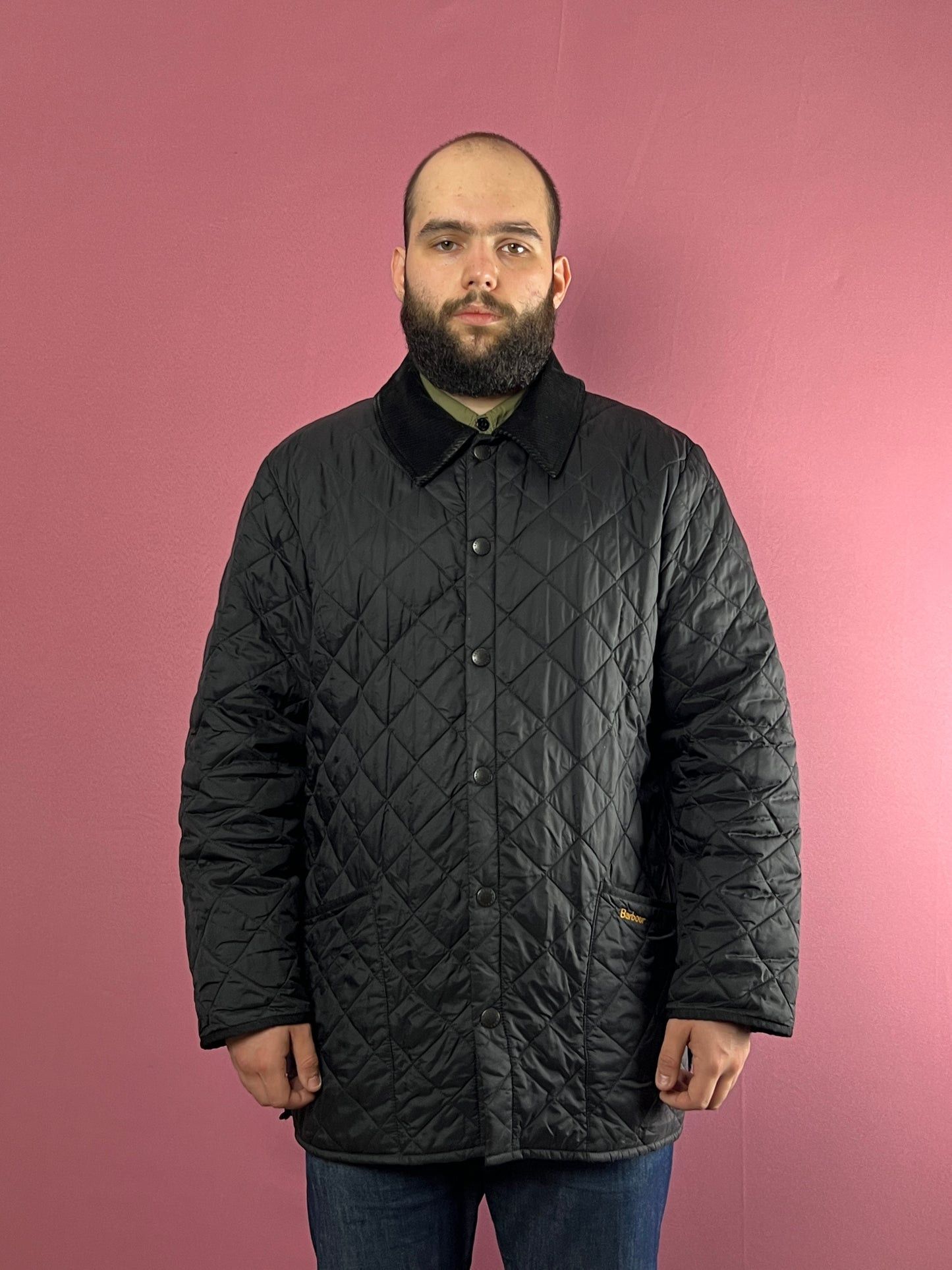 Barbour Barbour Vintage Men's Quilted Light Jacket - L Size US L / EU 52-54 / 3 - 2 Thumbnail