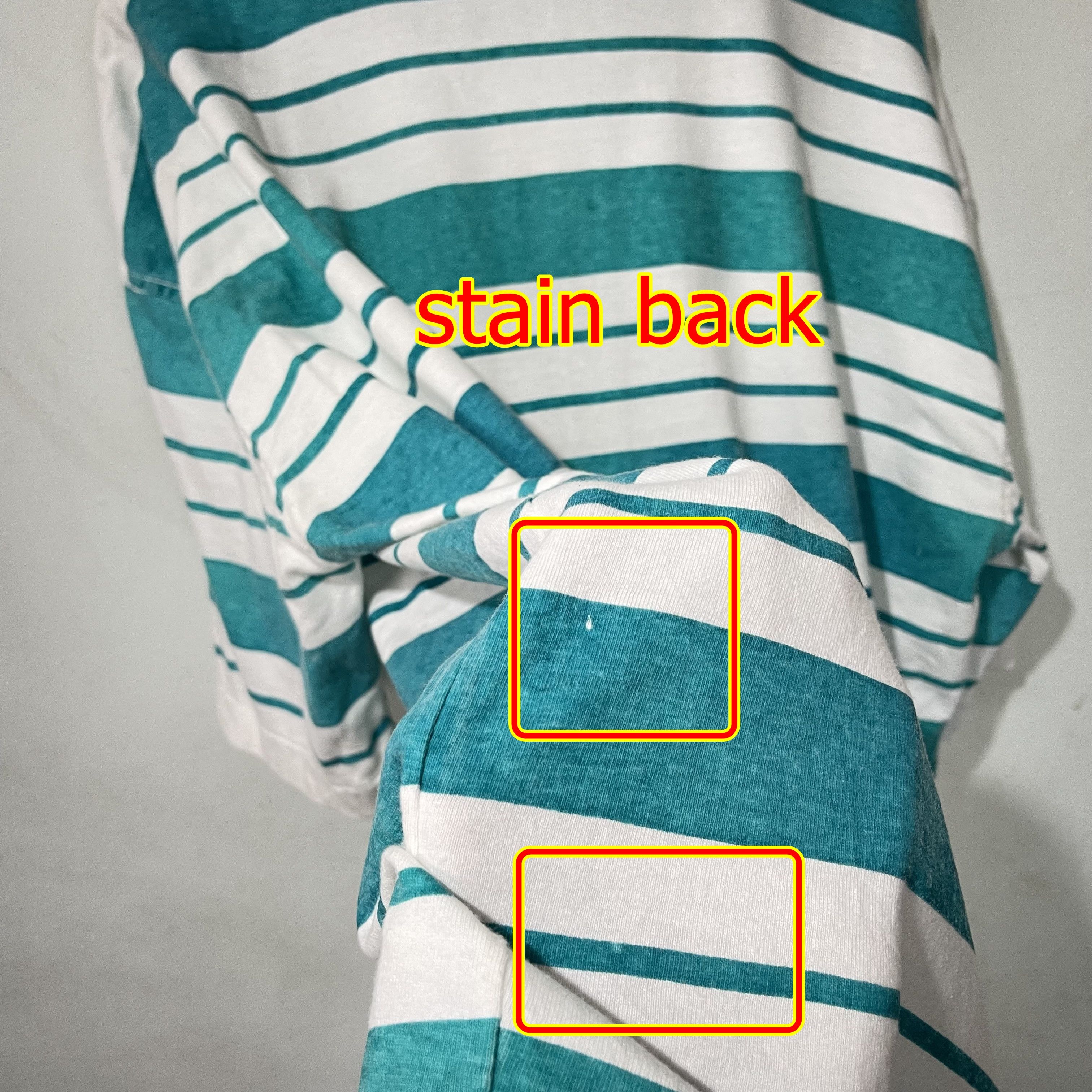 Vintage Vintage 90s Striped T-Shirt Size US XL / EU 56 / 4 - 14 Thumbnail