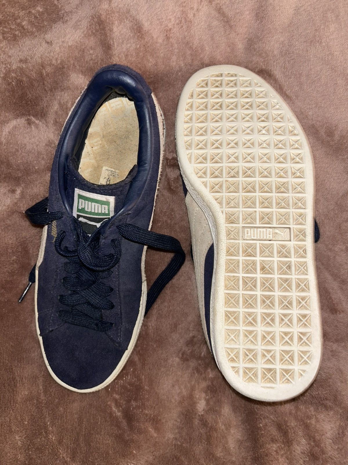 Puma Navy Puma Sneakers Size US 8.5 / IT 38.5 - 2 Thumbnail