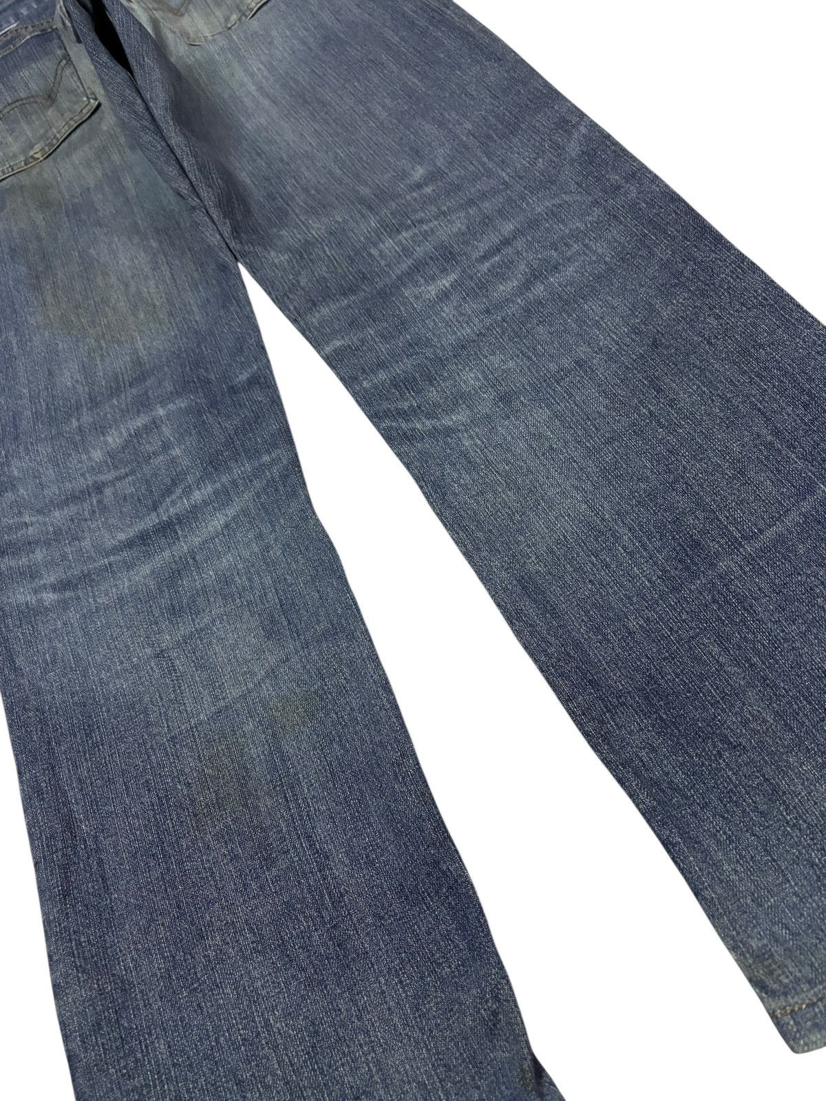 Edwin Vtg Edwin Japan 503 Distressed Jeans Size US 29 - 6 Thumbnail