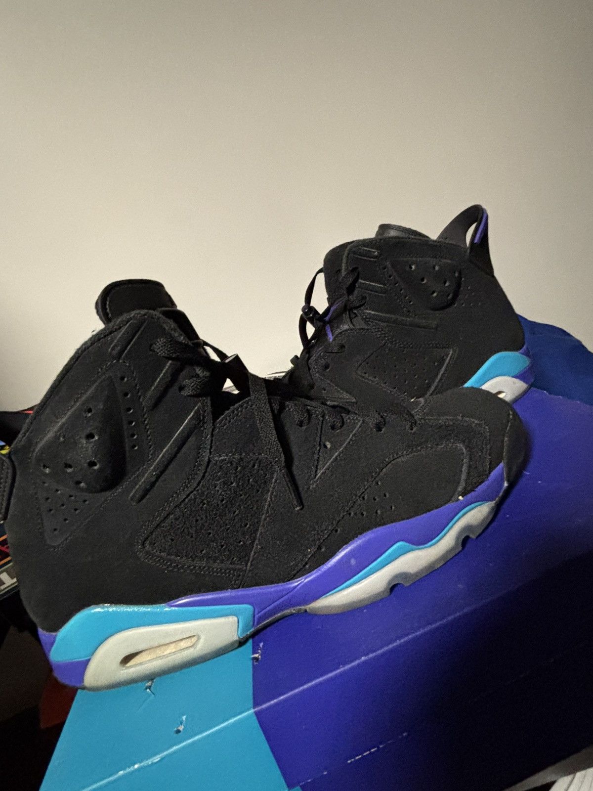 Jordan Brand × Nike Jordan 6 aqua Size US 12.5 / EU 45-46 - 6 Thumbnail