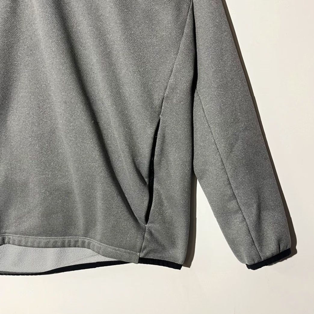 Nike Nike Mens Dri-Fit Pullover 1/4 Zip Sweatshirt Gray Spacesaver Fleece XL M71 Size US XL / EU 56 / 4 - 3 Thumbnail