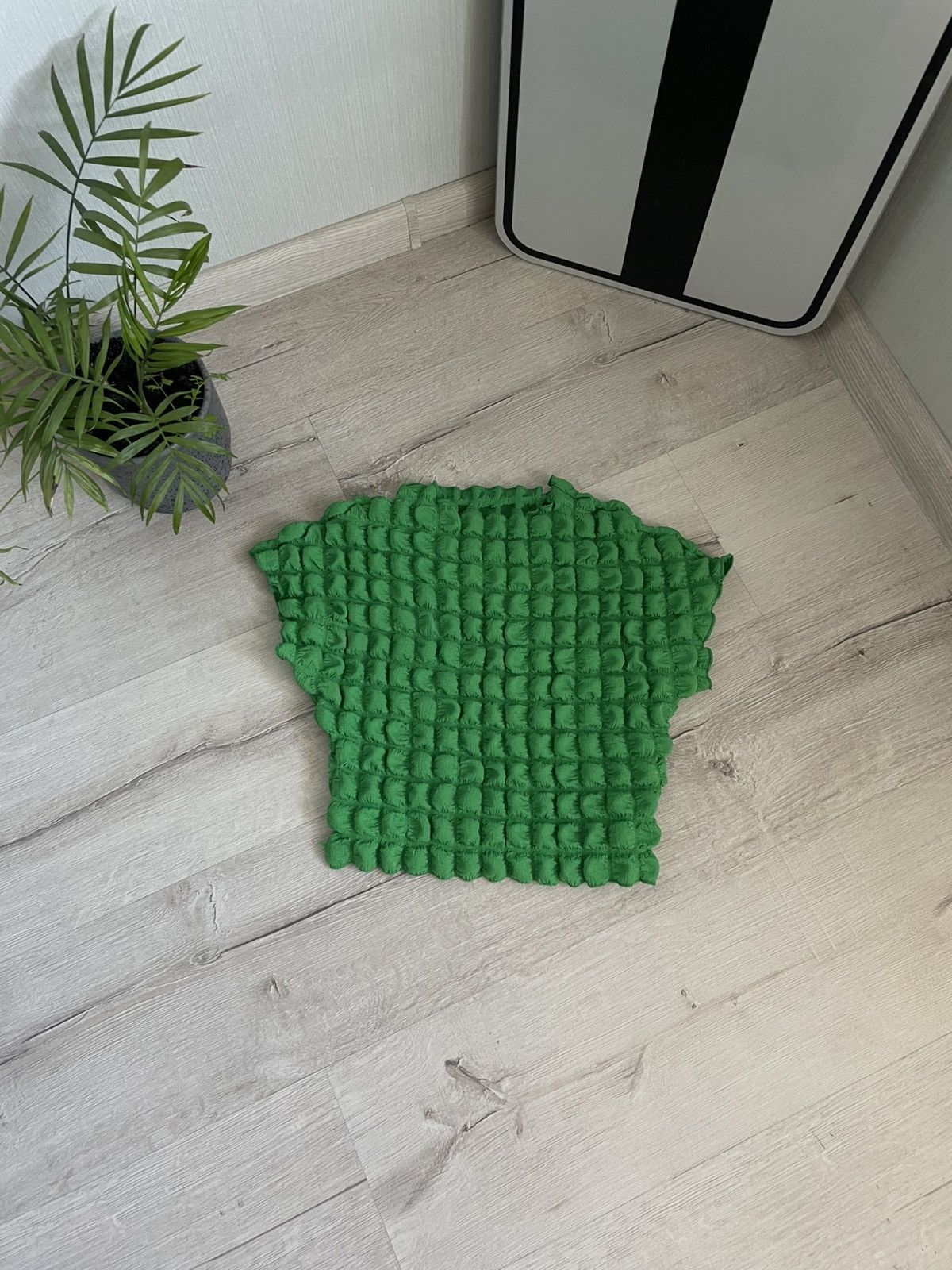 If Six Was Nine Avant Garde Vintage Y2k Popcorn Top Issey Miyake Style Fairy Size S / US 4 / IT 40 - 2 Thumbnail