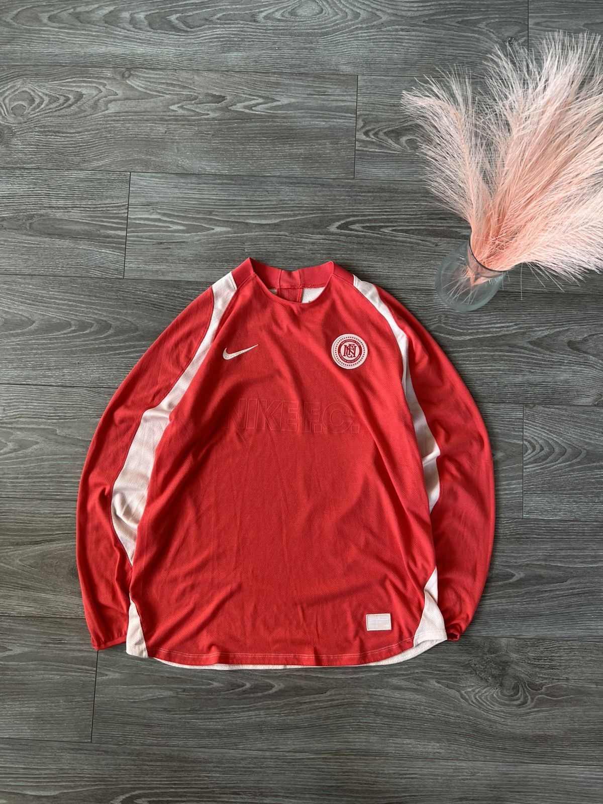 Nike ‼️Nike Dri Fiit Football Soccer Total FC Big Logo Jersey‼️ Size US M / EU 48-50 / 2 - 5 Thumbnail