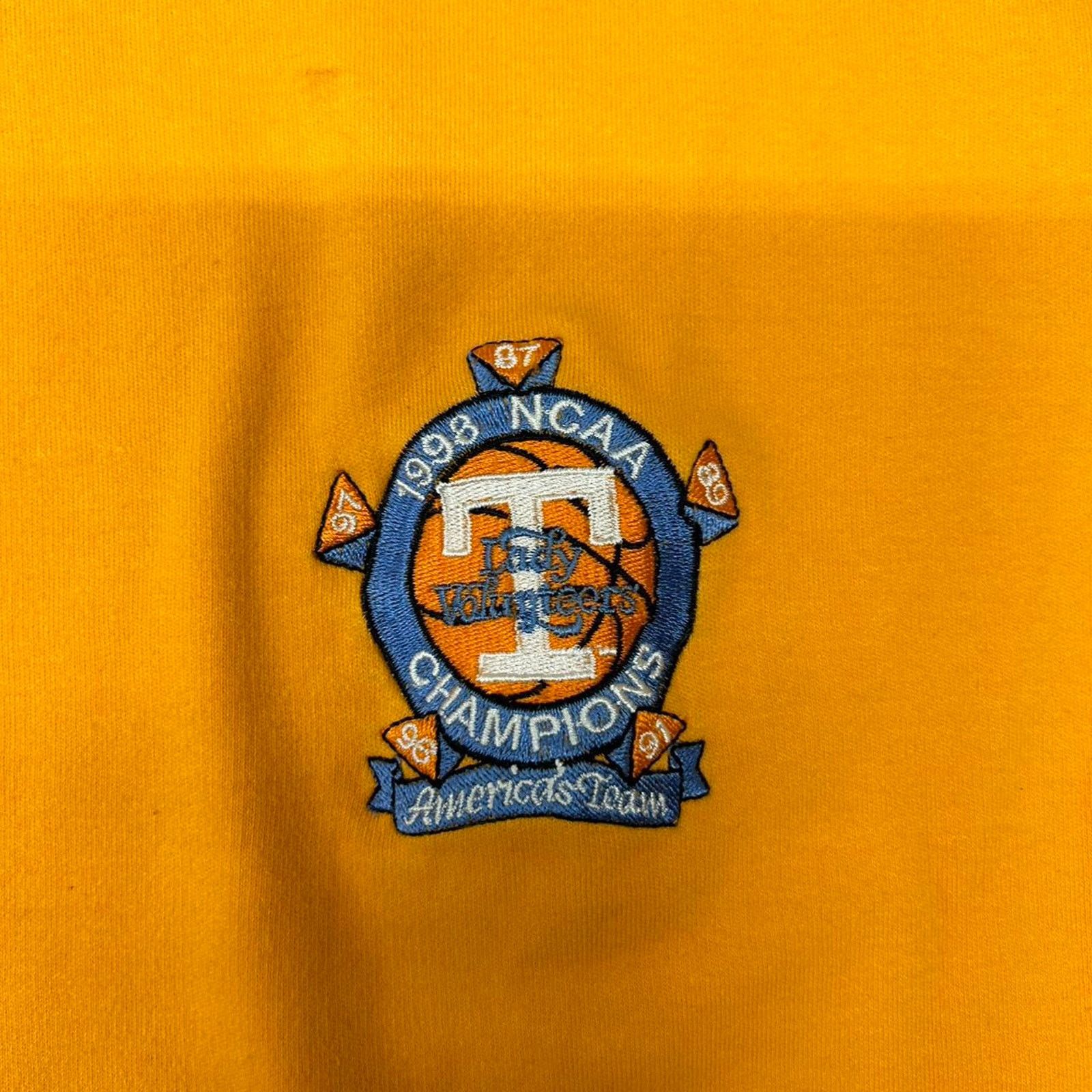NCAA VTG Tennessee NCAA Champions Polo Shirt Size US XL / EU 56 / 4 - 3 Thumbnail