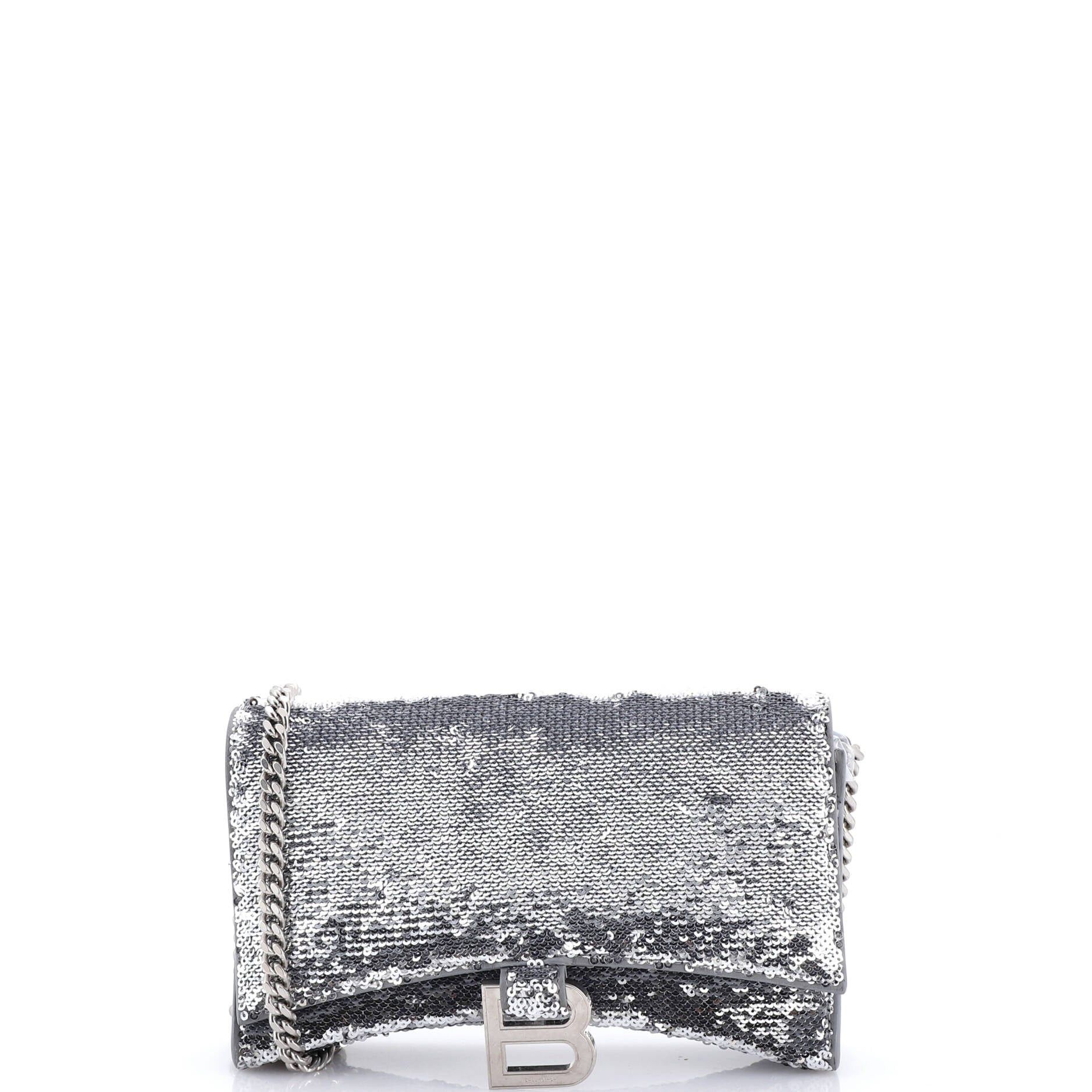 Balenciaga Hourglass Chain Wallet Size ONE SIZE - 1 Thumbnail