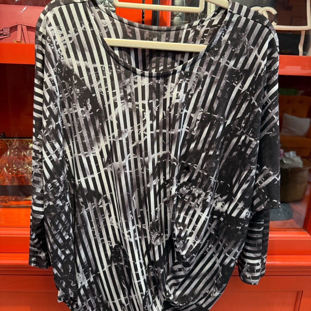 Issey Miyake Issey Miyake Striped Long Sleeve Top Size 2 Size M / US 6-8 / IT 42-44 - 1 Thumbnail
