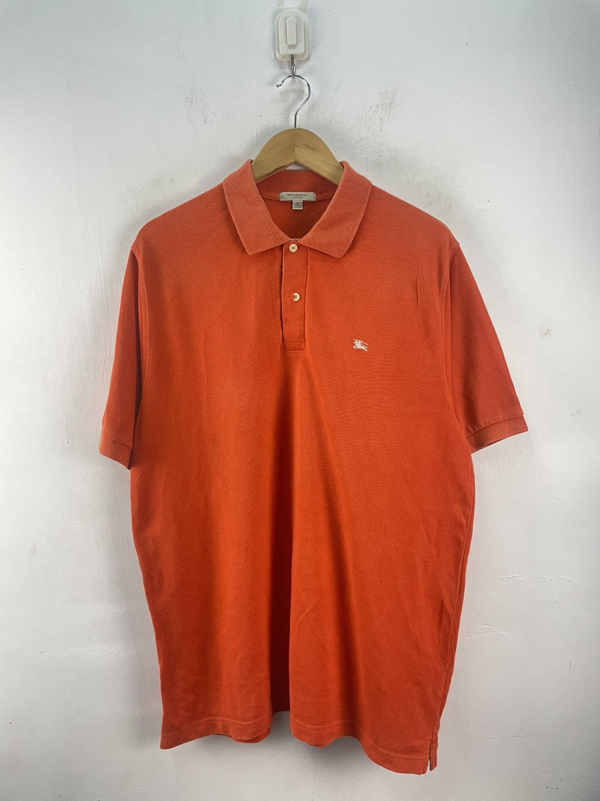 Burberry Vintage burberry polo shirt Size US M / EU 48-50 / 2 - 2 Thumbnail