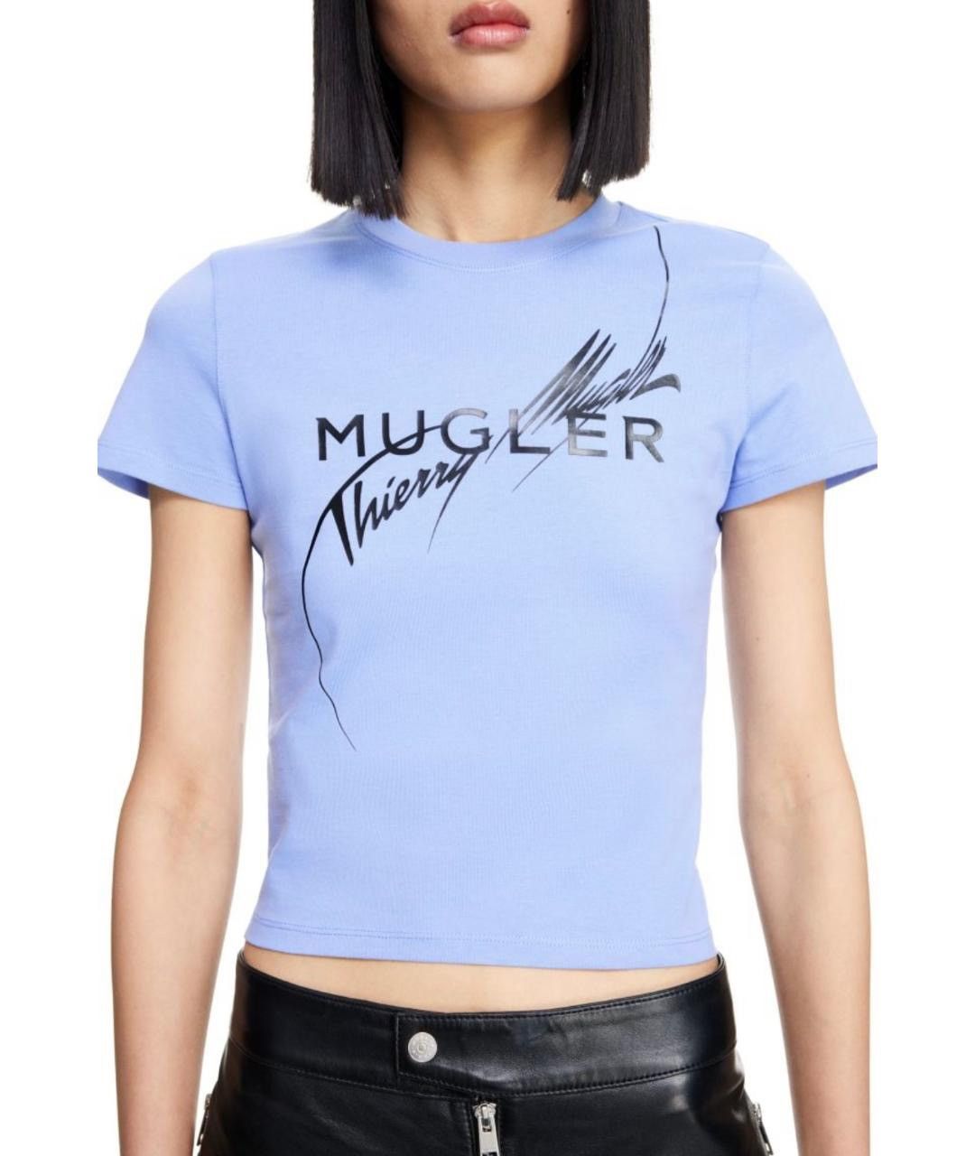 H&M × Mugler × Thierry Mugler Mugler x H&M Printed Fitted T-Shirt Size L Size L / US 10 / IT 46 - 7 Thumbnail