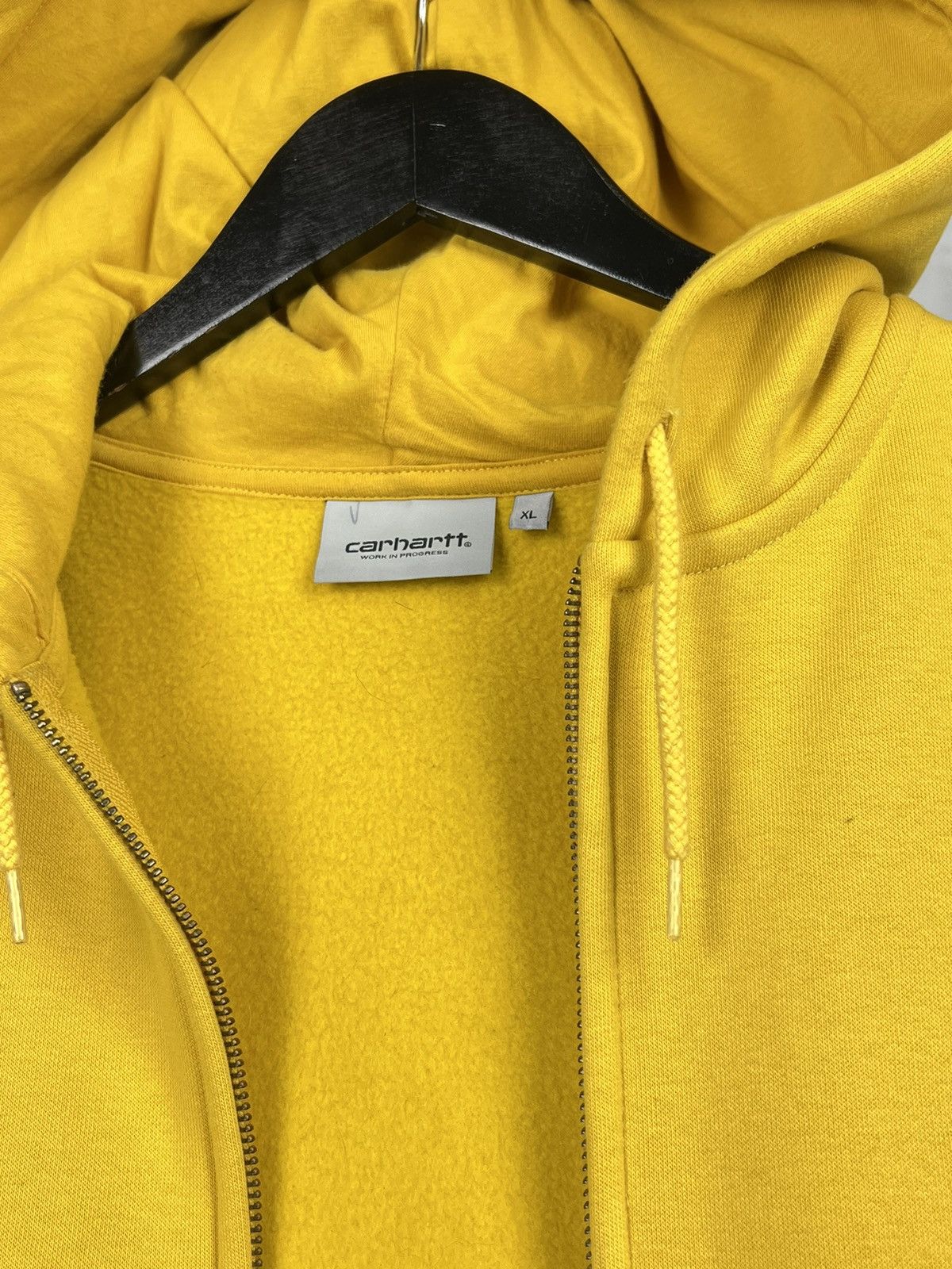 Carhartt Carhartt Yellow Zip Hoodie Size XL Size US XL / EU 56 / 4 - 5 Thumbnail