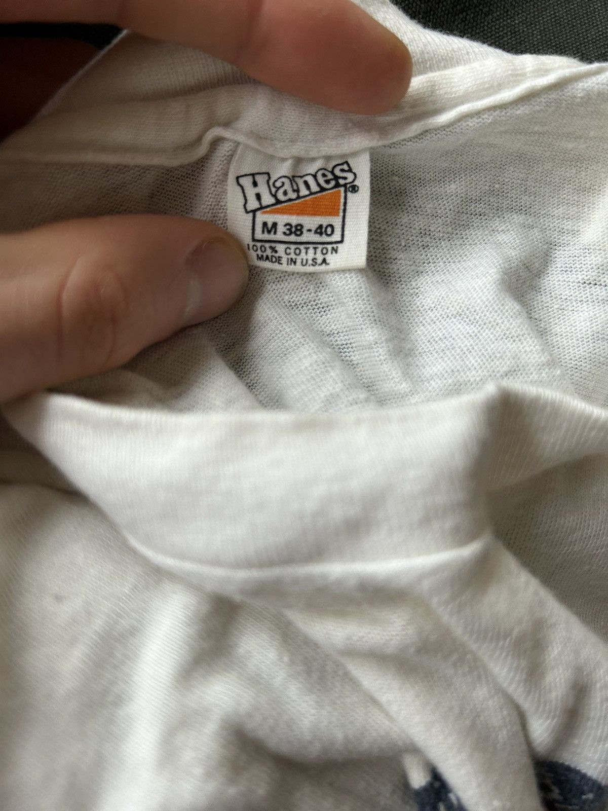 Hanes × Vintage 80’s Haines Pep Boys T-Shirt single stitch Size US M / EU 48-50 / 2 - 3 Thumbnail