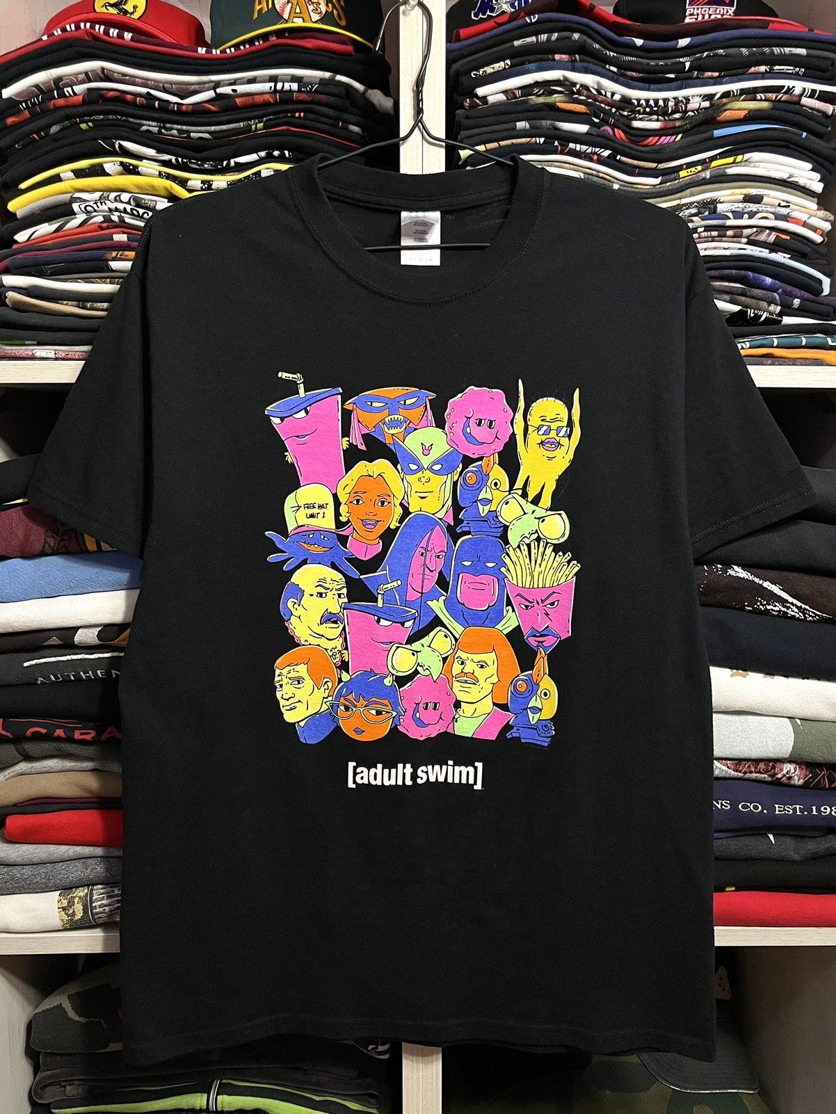 Cartoon Network Vintage Y2K Adult Swim Cartoon Network TV Show Promo T-Shirt Size US L / EU 52-54 / 3 - 7 Thumbnail