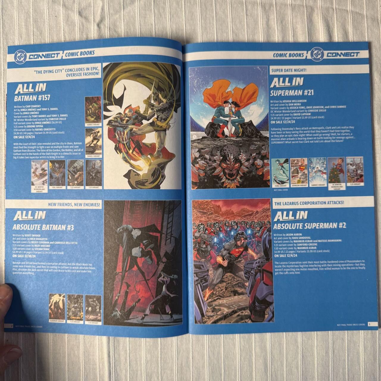 DC Comics DC Connect Issue #53 - The New Gods (Dec 2024) Size ONE SIZE - 9 Thumbnail