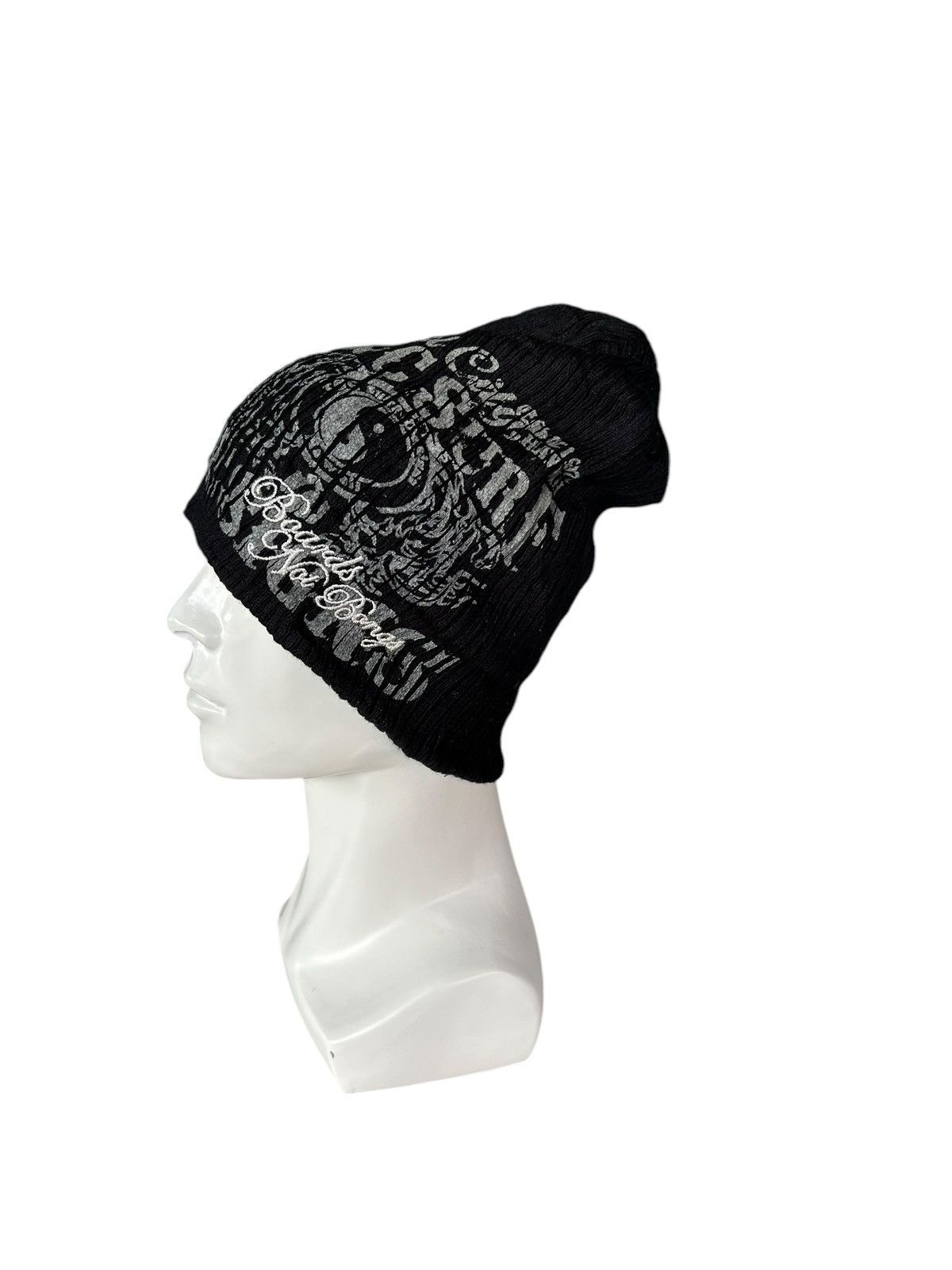 Japanese Brand × Kapital × Vintage Vintage T&C Surf Punk Bondage Style Beanie Hats Rare🎌☠️☠️ Size ONE SIZE - 3 Thumbnail