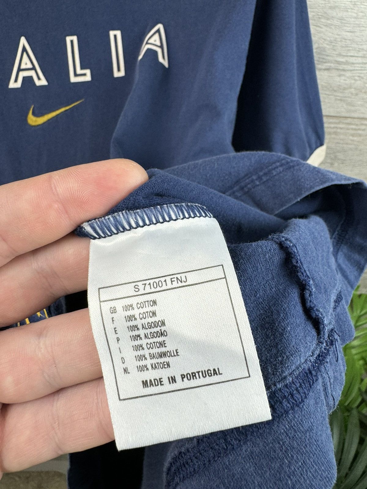 Nike NIKE VINTAGE ITALY 🇮🇹 TEE T SHIRT SIZE M Size US M / EU 48-50 / 2 - 9 Thumbnail