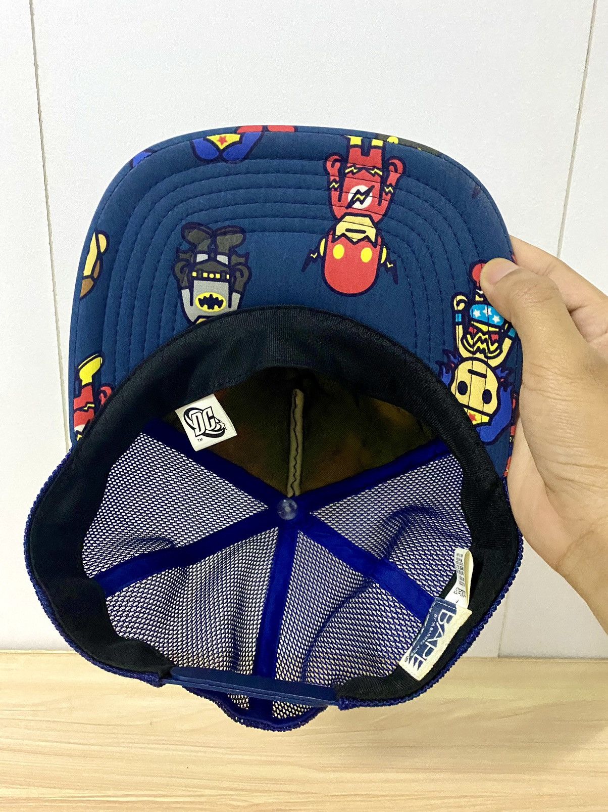 Bape × Marvel Comics 2007 Bape X Dc Comics Fullprint Cap Size ONE SIZE - 6 Thumbnail
